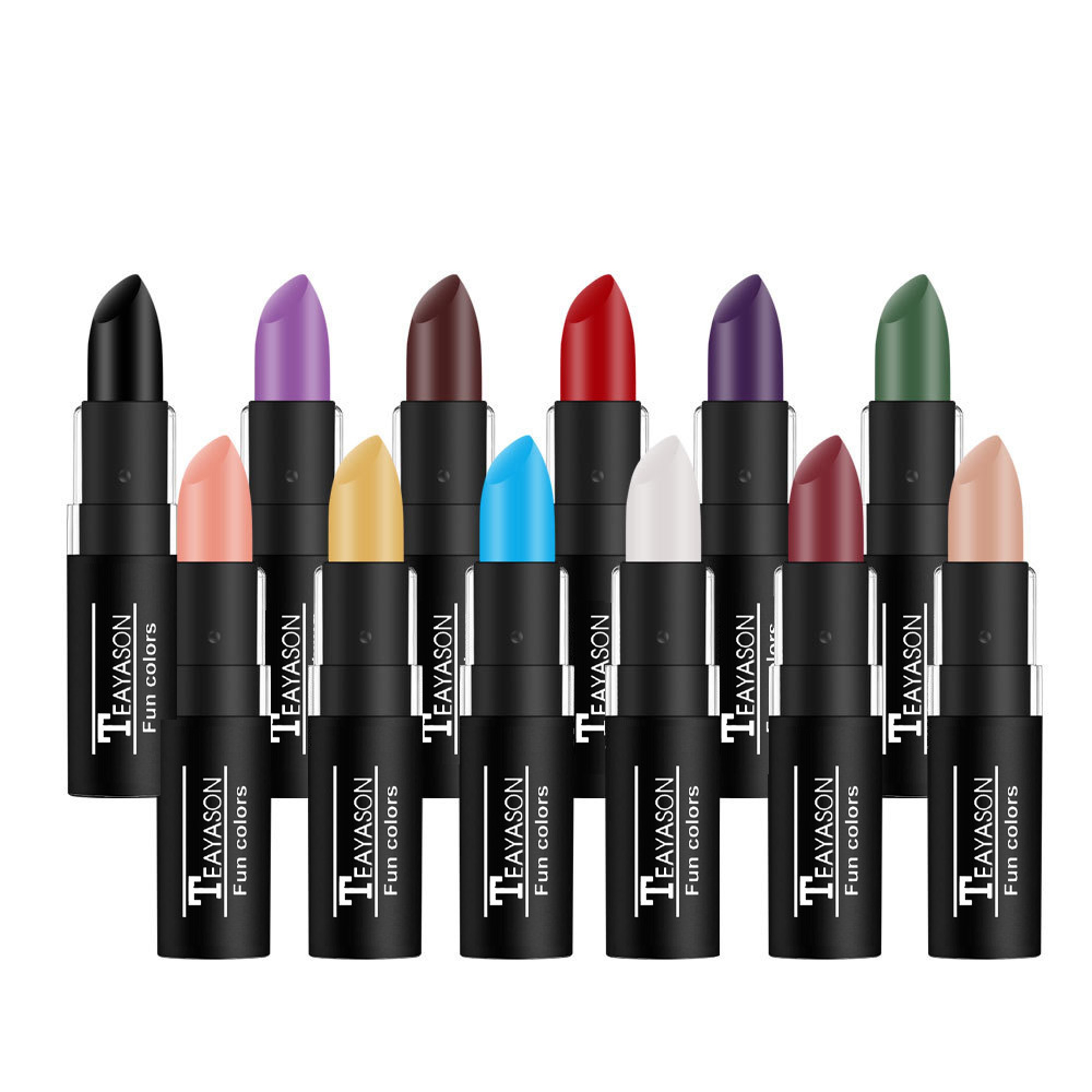 Shades Matte Lipstick Set Waterproof Long Lasting Bold Lip Color Collection 1
