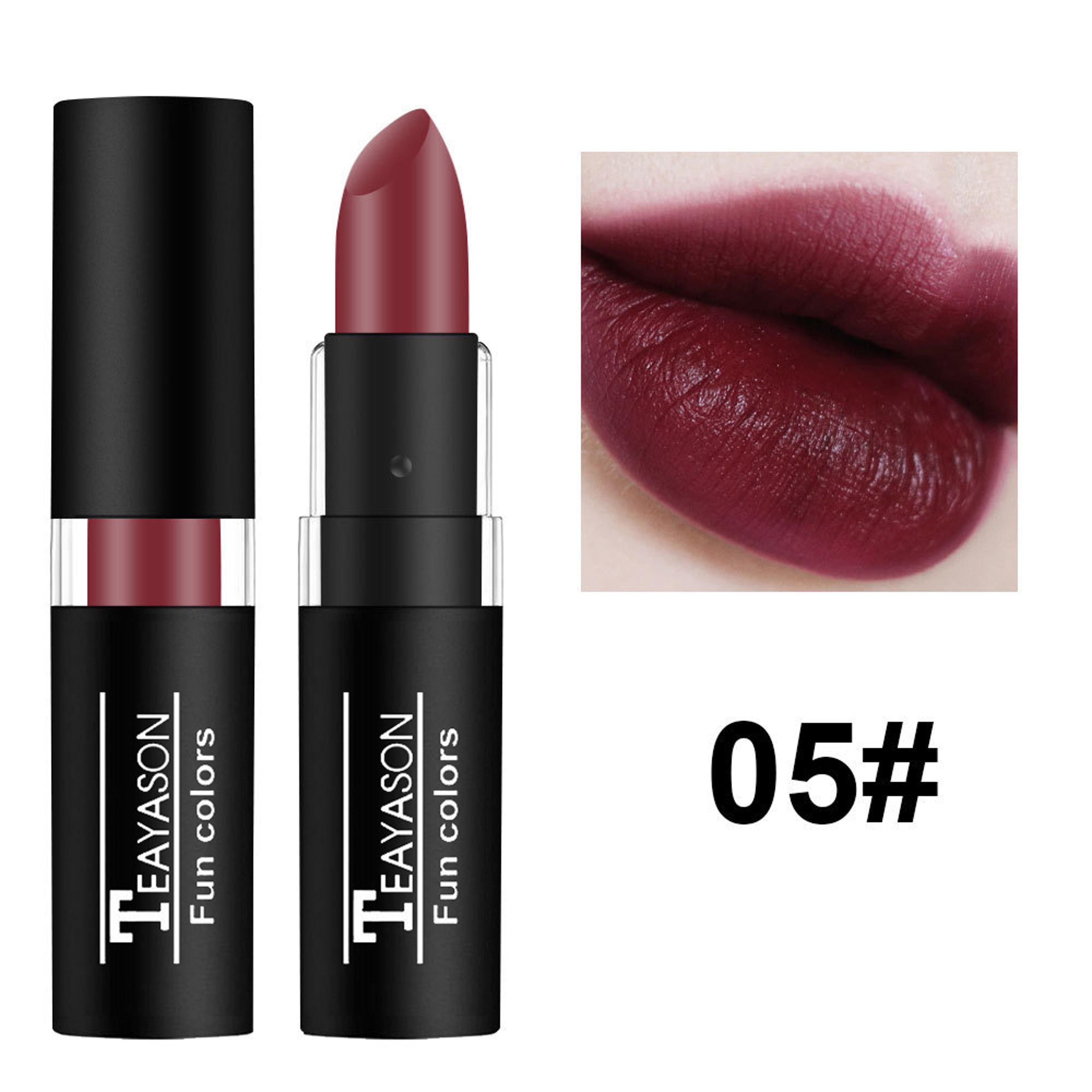 Shades Matte Lipstick Set Waterproof Long Lasting Bold Lip Color Collection 7