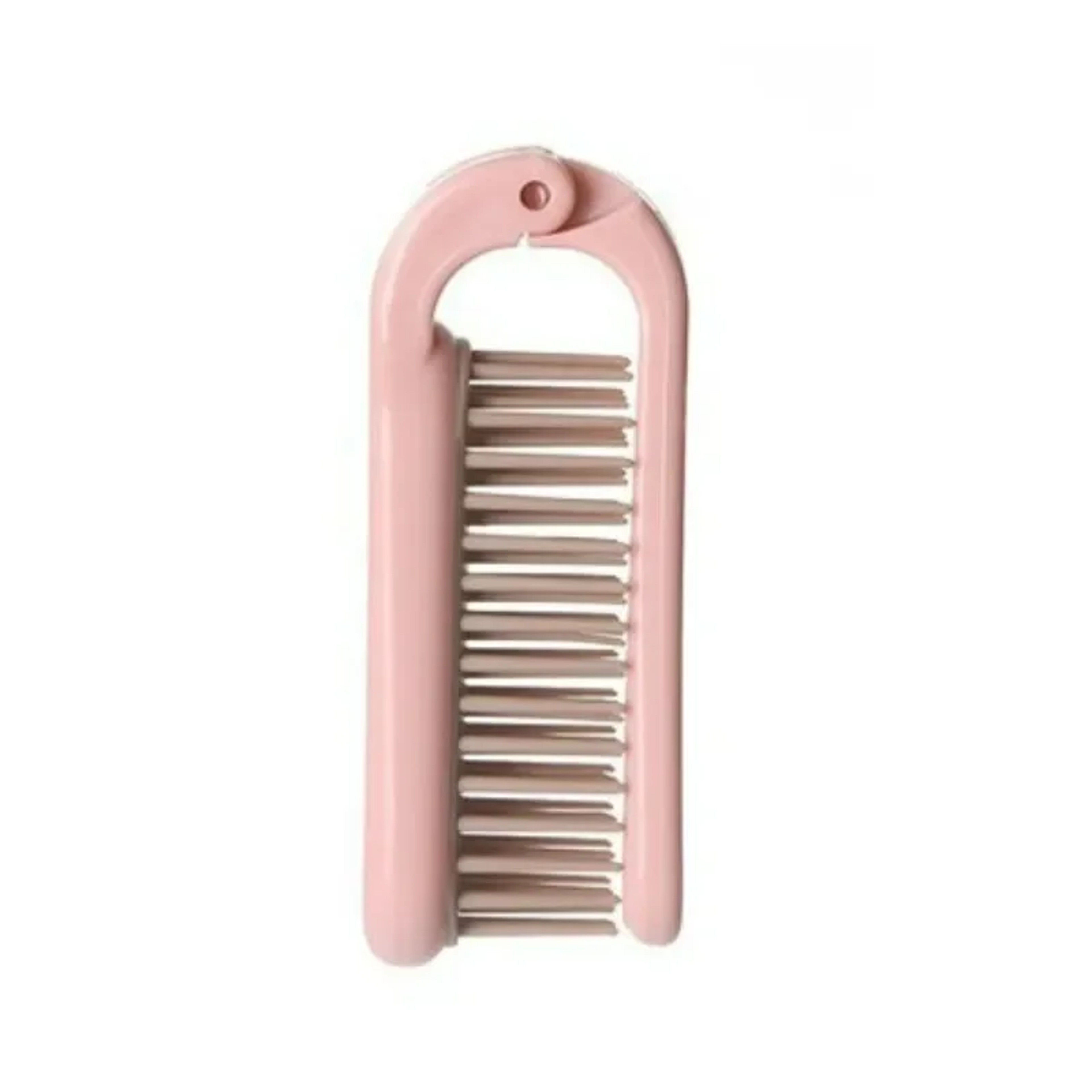 Portable Folding Hair Brush With Air Cushion Massage Mirror Travel Hair Comb 5
