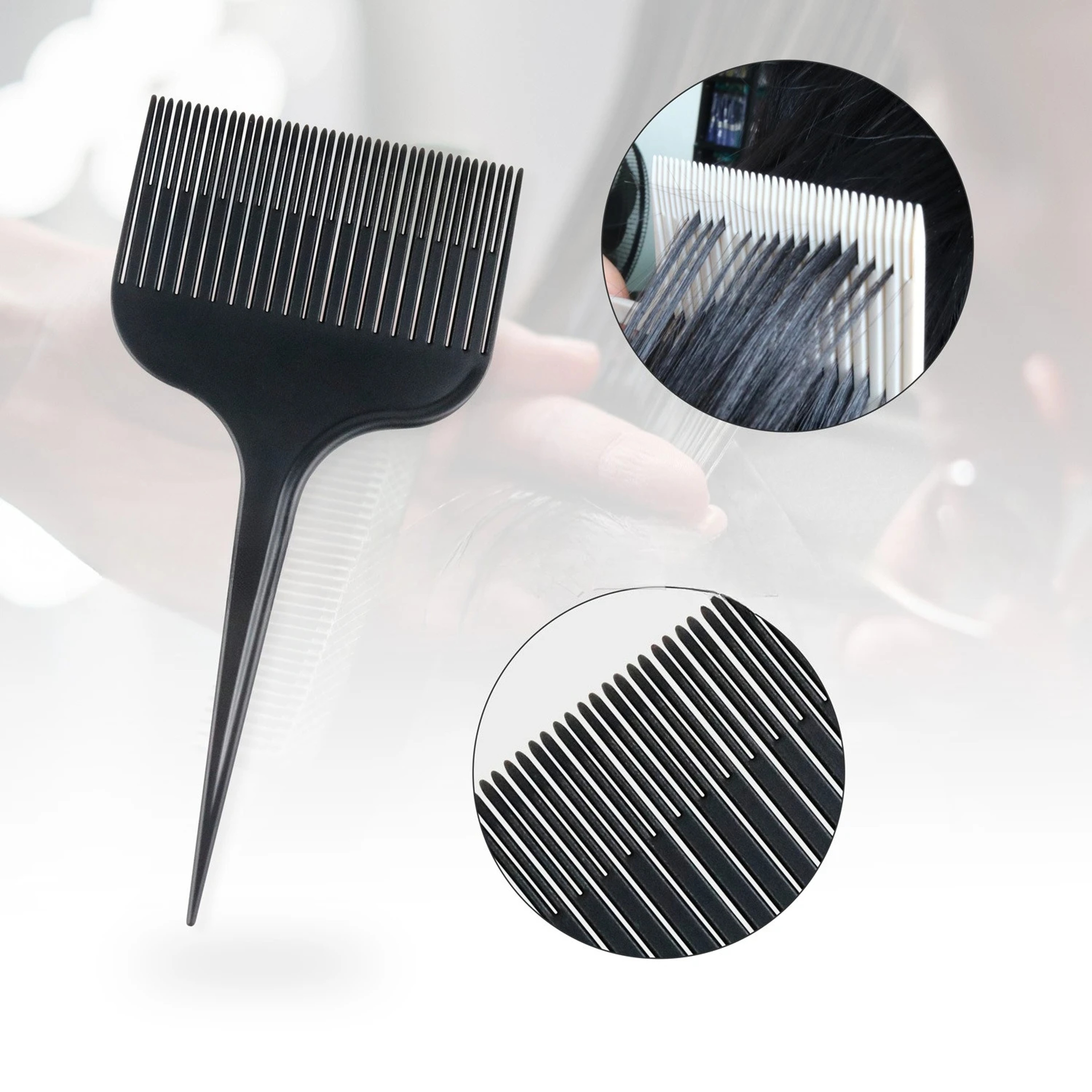 Professional Hair Dye Brush Tail Comb for Hair Coloring Highlights & Precision Styling – view 2