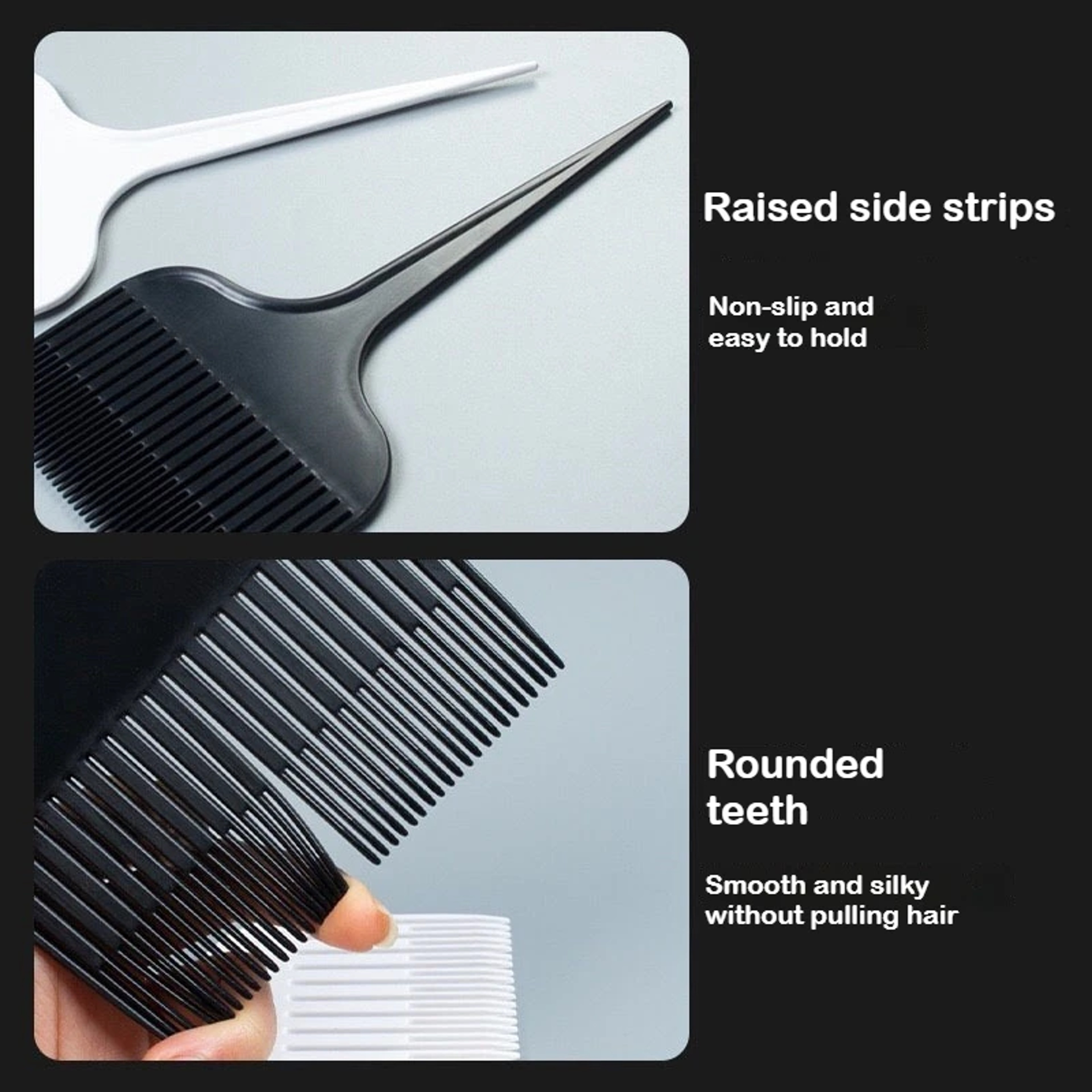 Professional Hair Dye Brush Tail Comb for Hair Coloring Highlights & Precision Styling – view 5