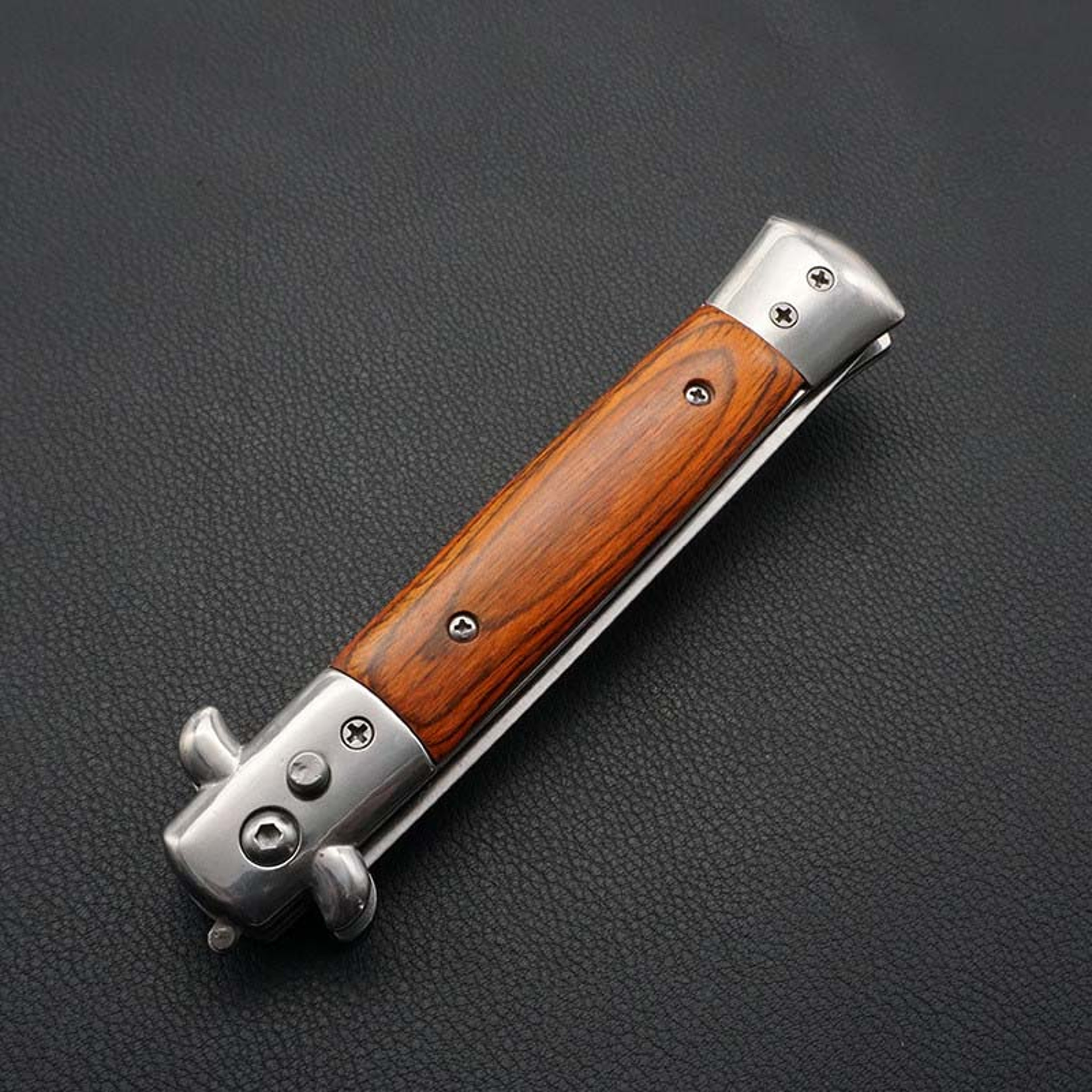 Stainless Steel Butterfly Comb Foldable Pocket Barber Comb For Hair Styling 9