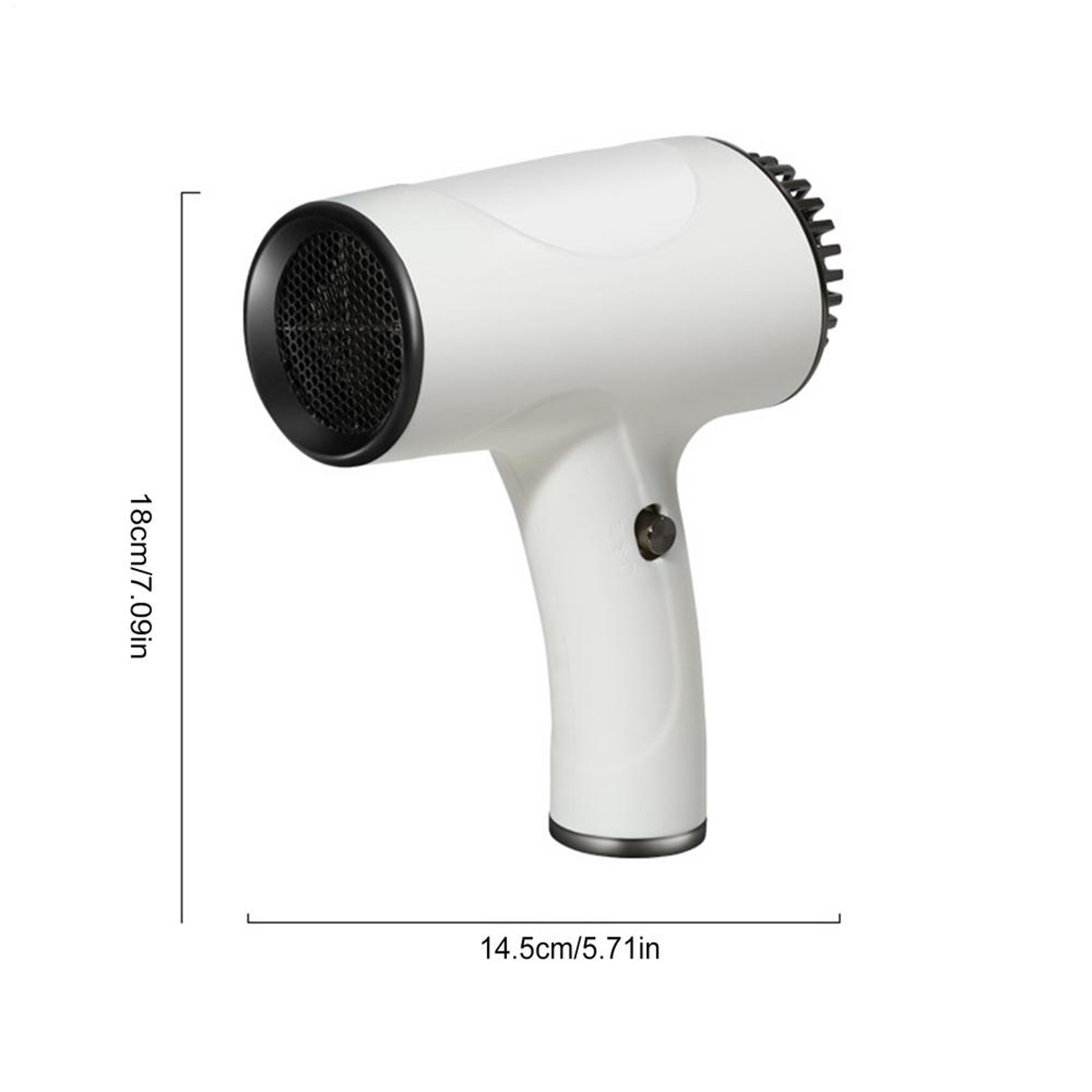 Portable Cordless Hair Dryer Rechargeable Travel Hair Dryer With Hot  Cold Air And Speed Settings 5