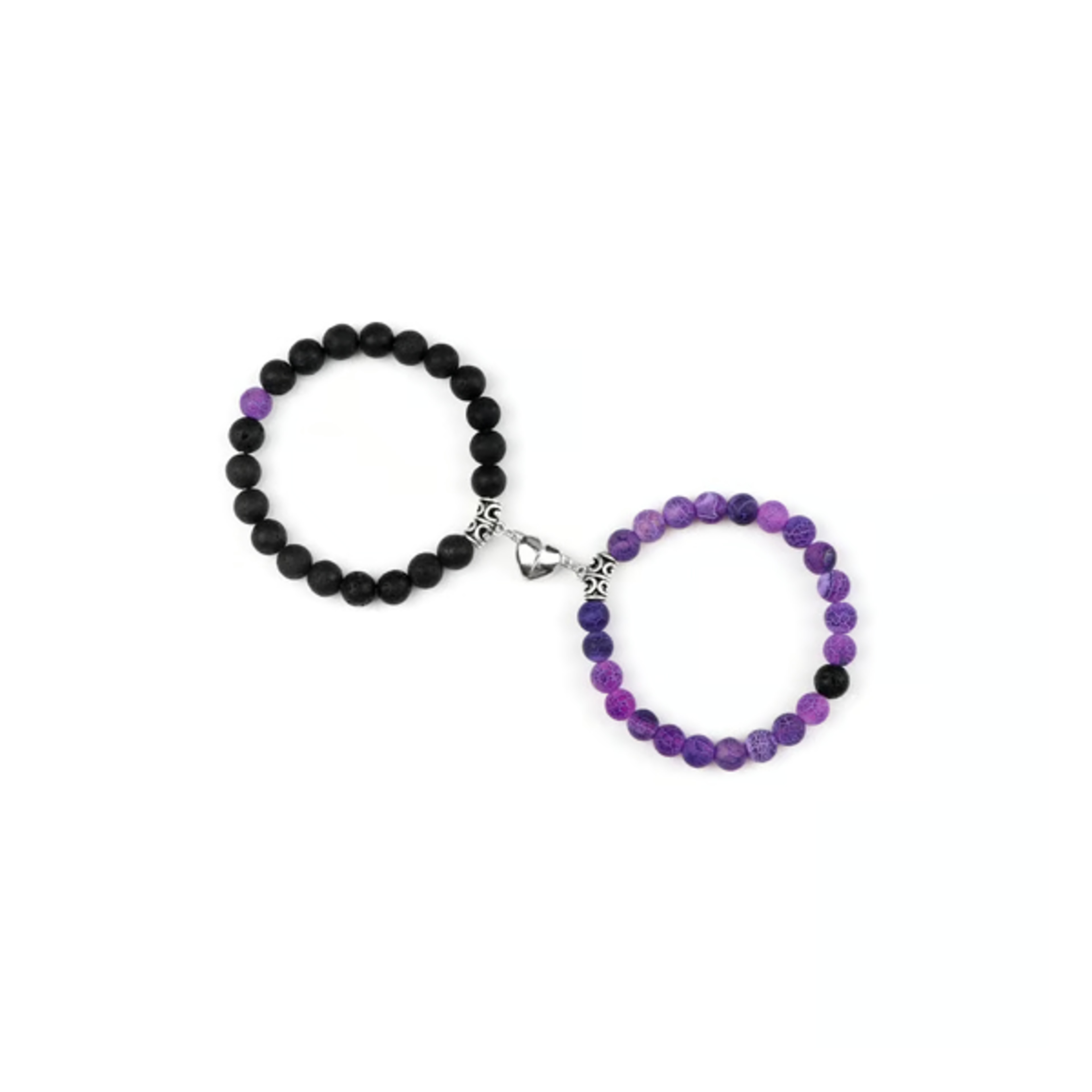 Heart Magnetic Bracelets For Couples – view 5