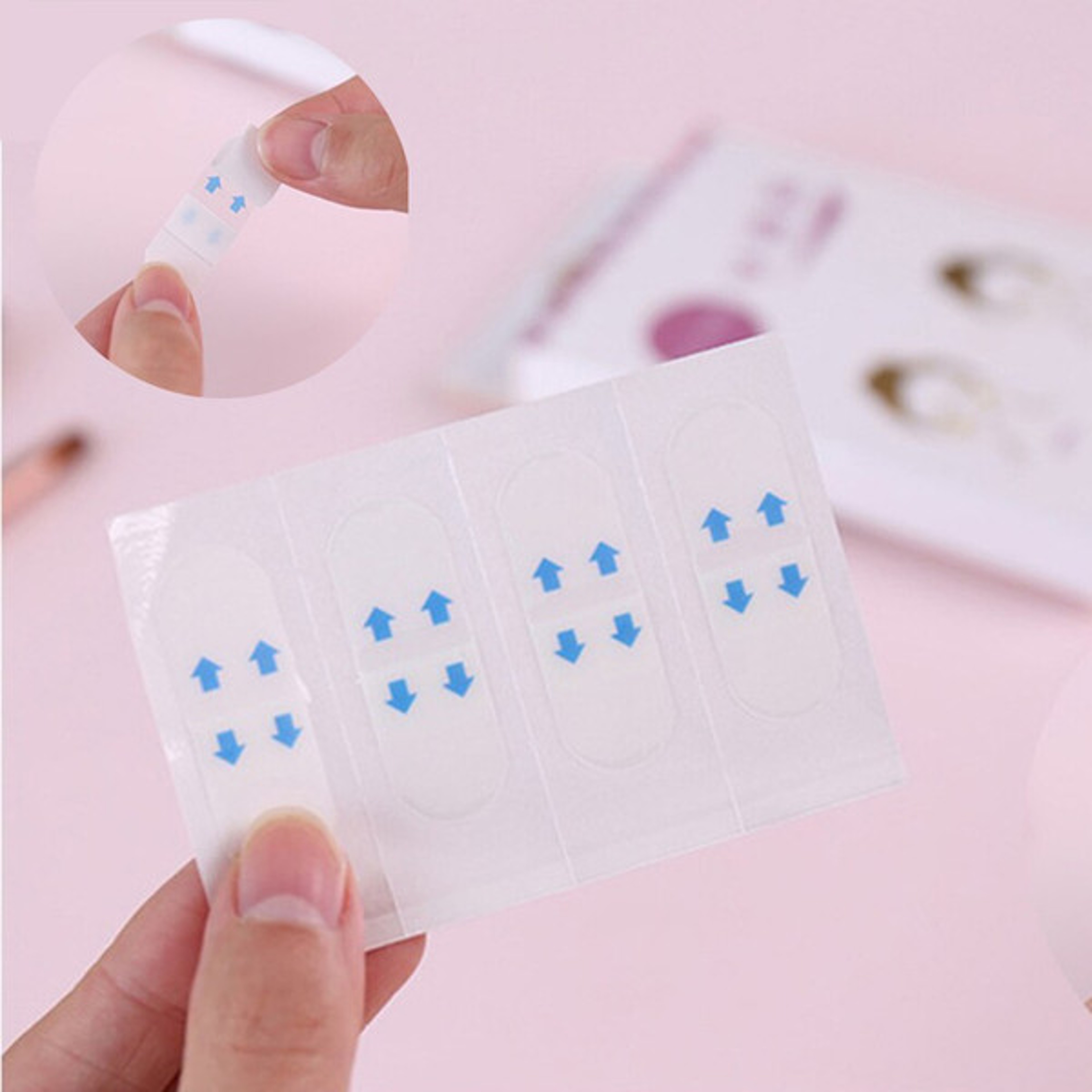 Transform Your Look - Invisible Face Lifting Tape Strips, Slimming & Waterproof, Lasts 8 Hours - 40 Pack – view 4