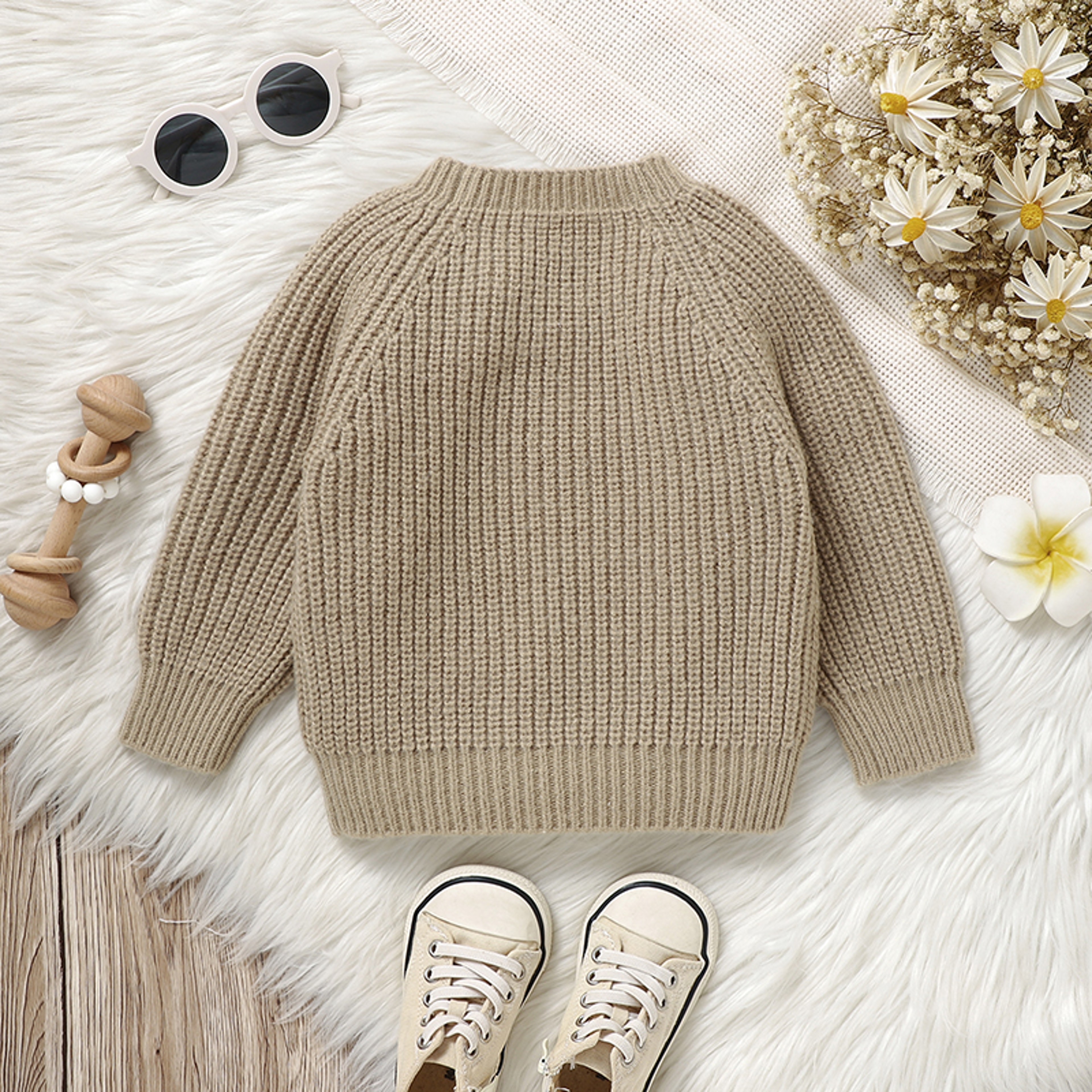 Cute Cartoon Hedgehog Knitted Baby Sweater Pullover Long Sleeve Autumn Infant Children Clothing For 3