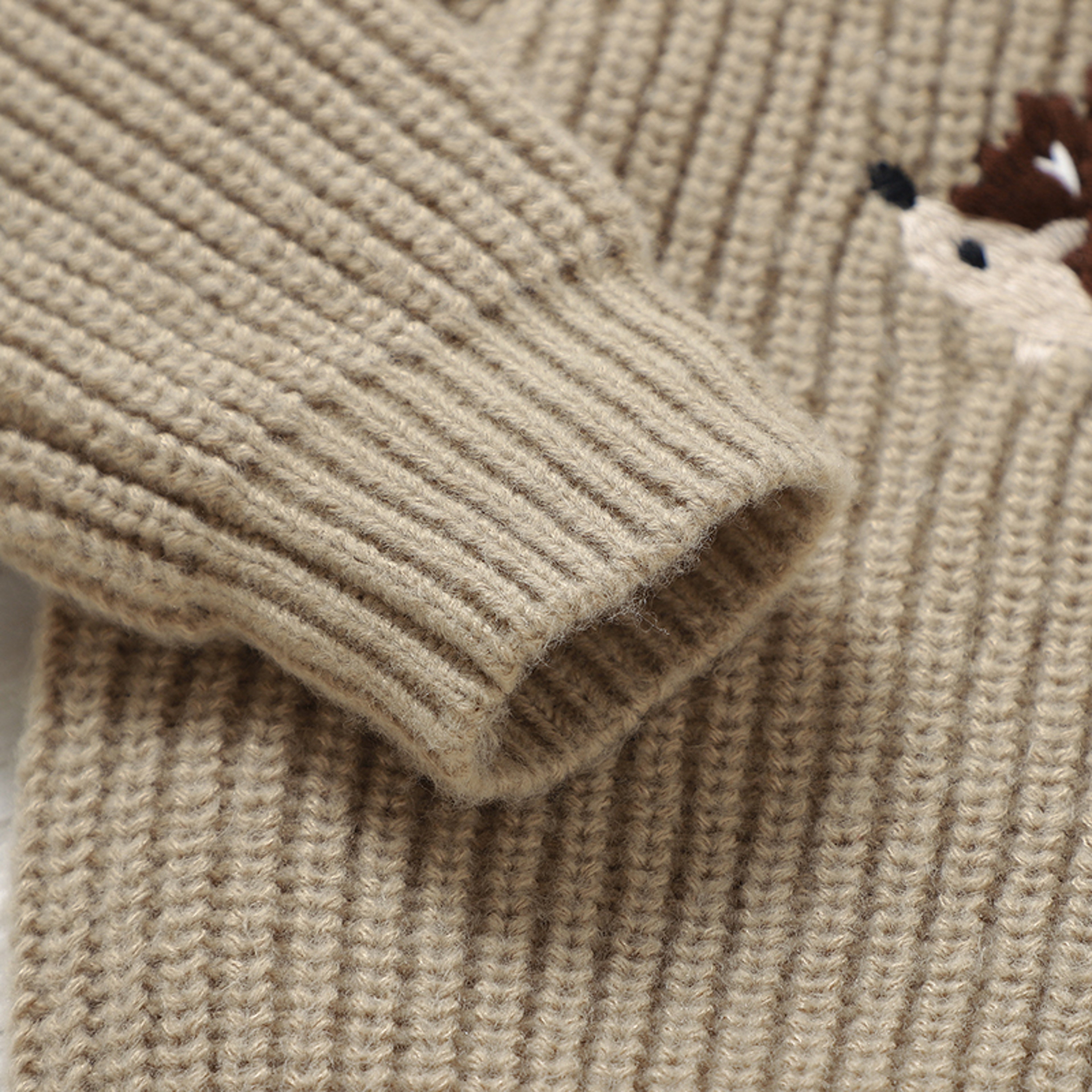 Cute Cartoon Hedgehog Knitted Baby Sweater Pullover Long Sleeve Autumn Infant Children Clothing For 4