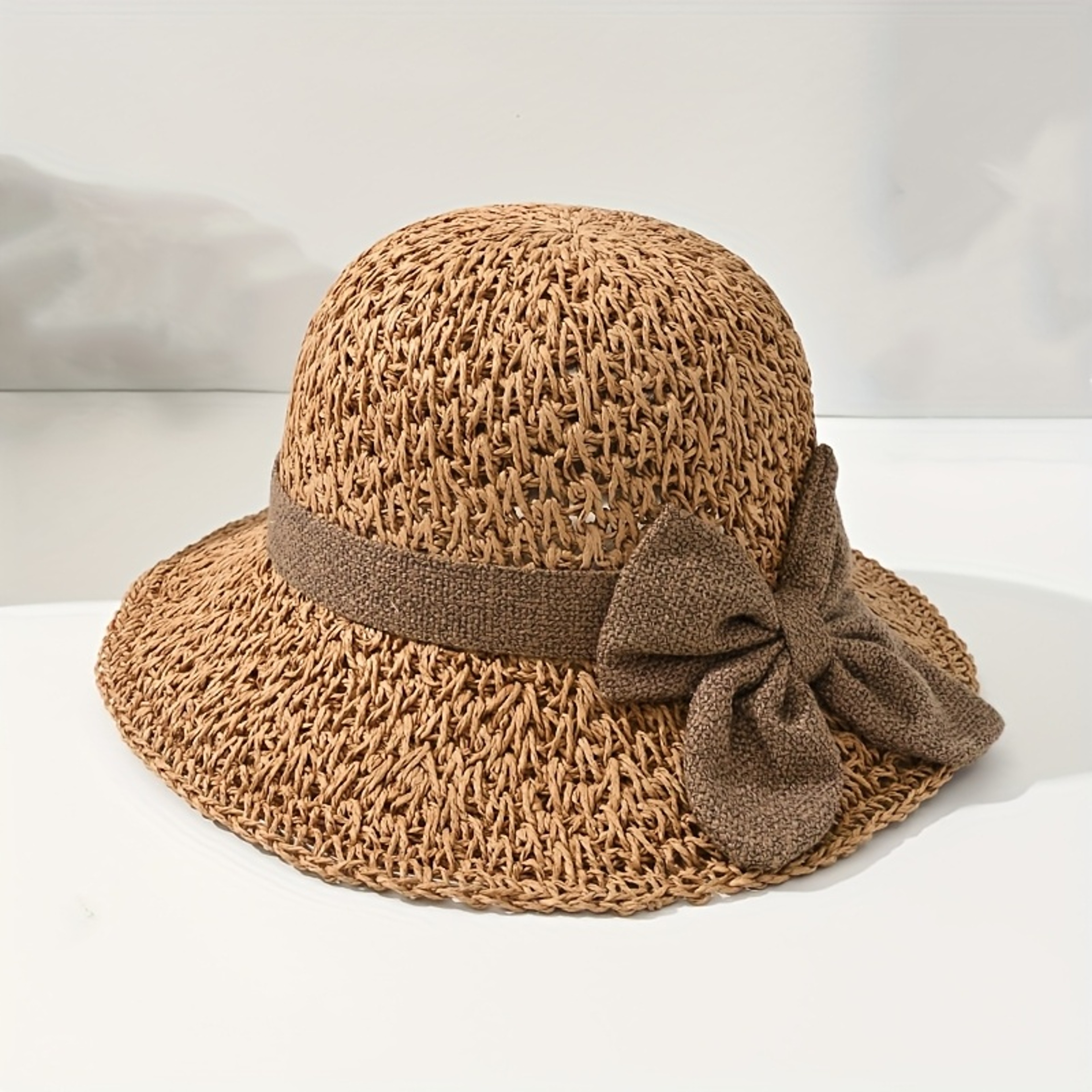 French Style Straw Sun Hat – view 5