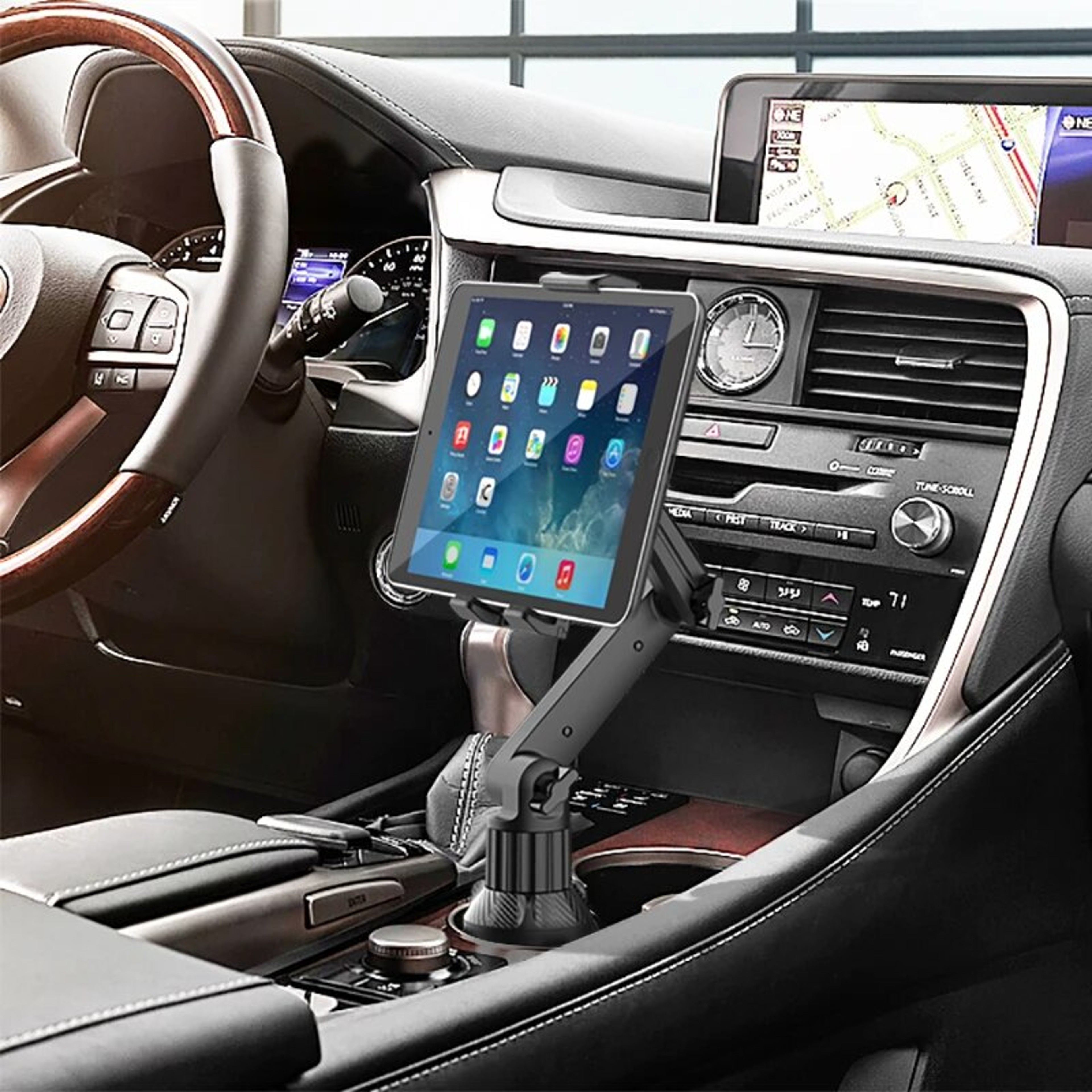 Universal Car Cup Mount TableHolder Stand For Secure Hold 5
