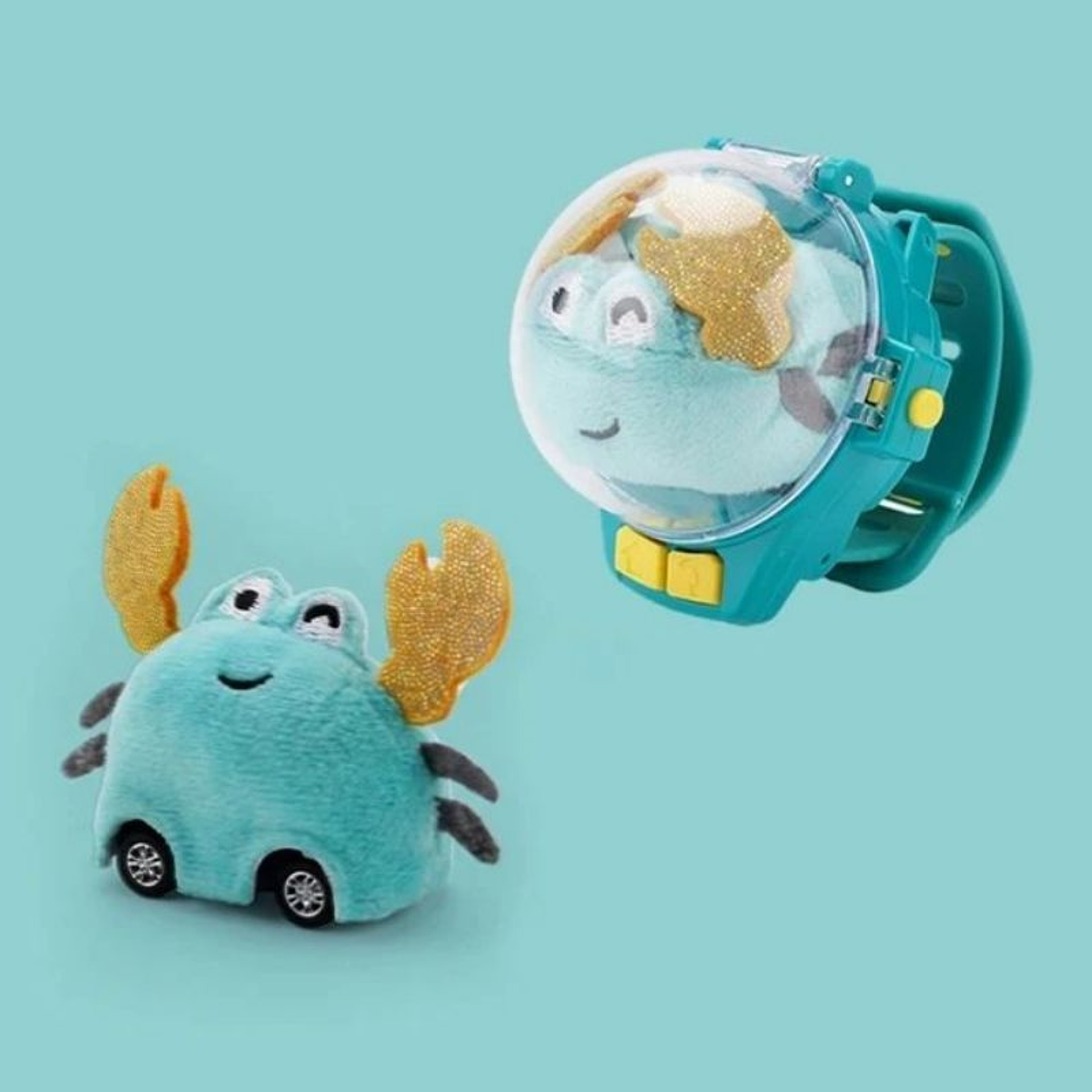 Mini Watch Car Parent Child Interaction Remote Control Car Electric Alloy Childrens Watch Racing To 10