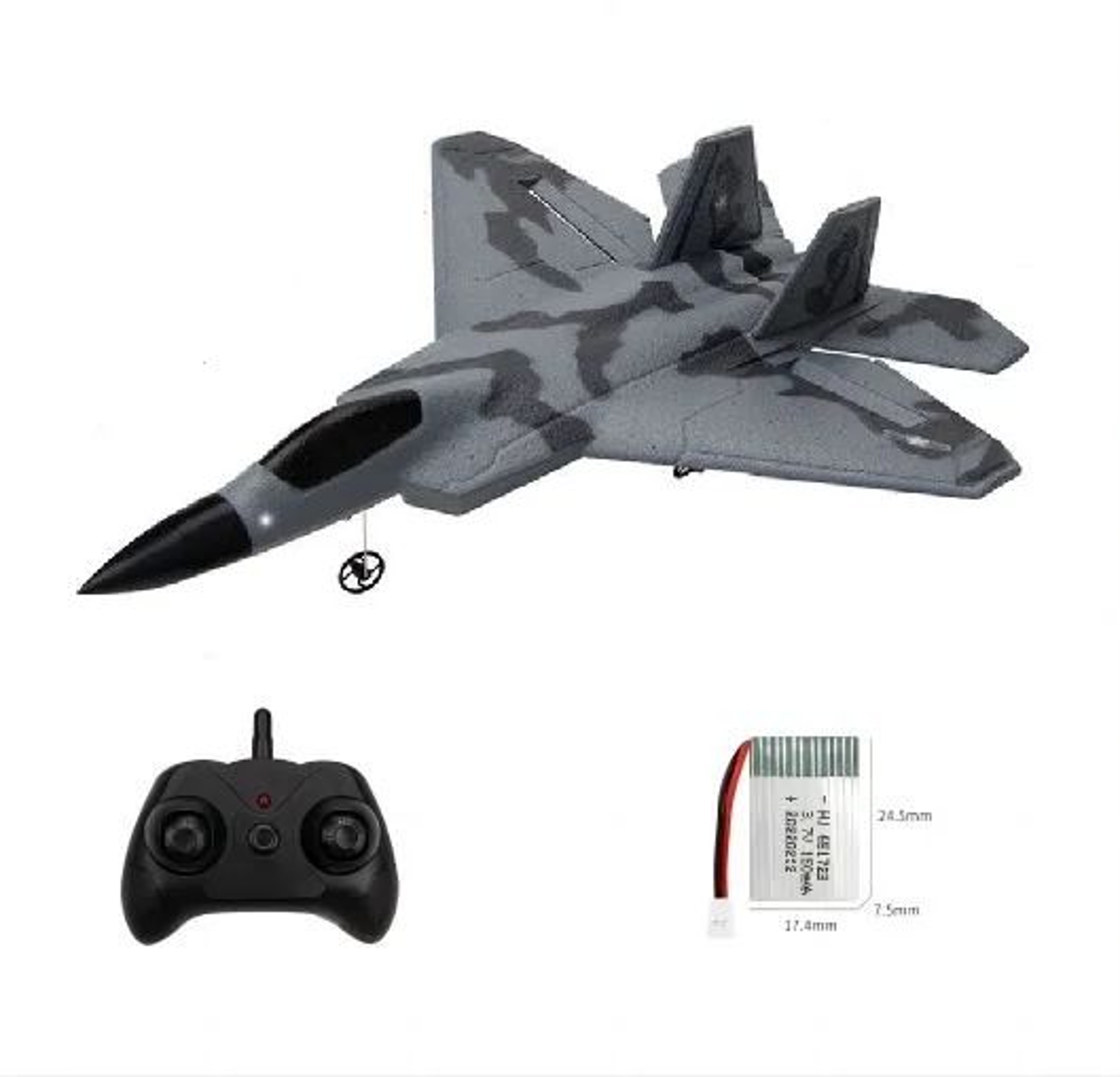 RC Foam Aircraft Plane Glider Remote Control Fighter Boys Toys For Children 2