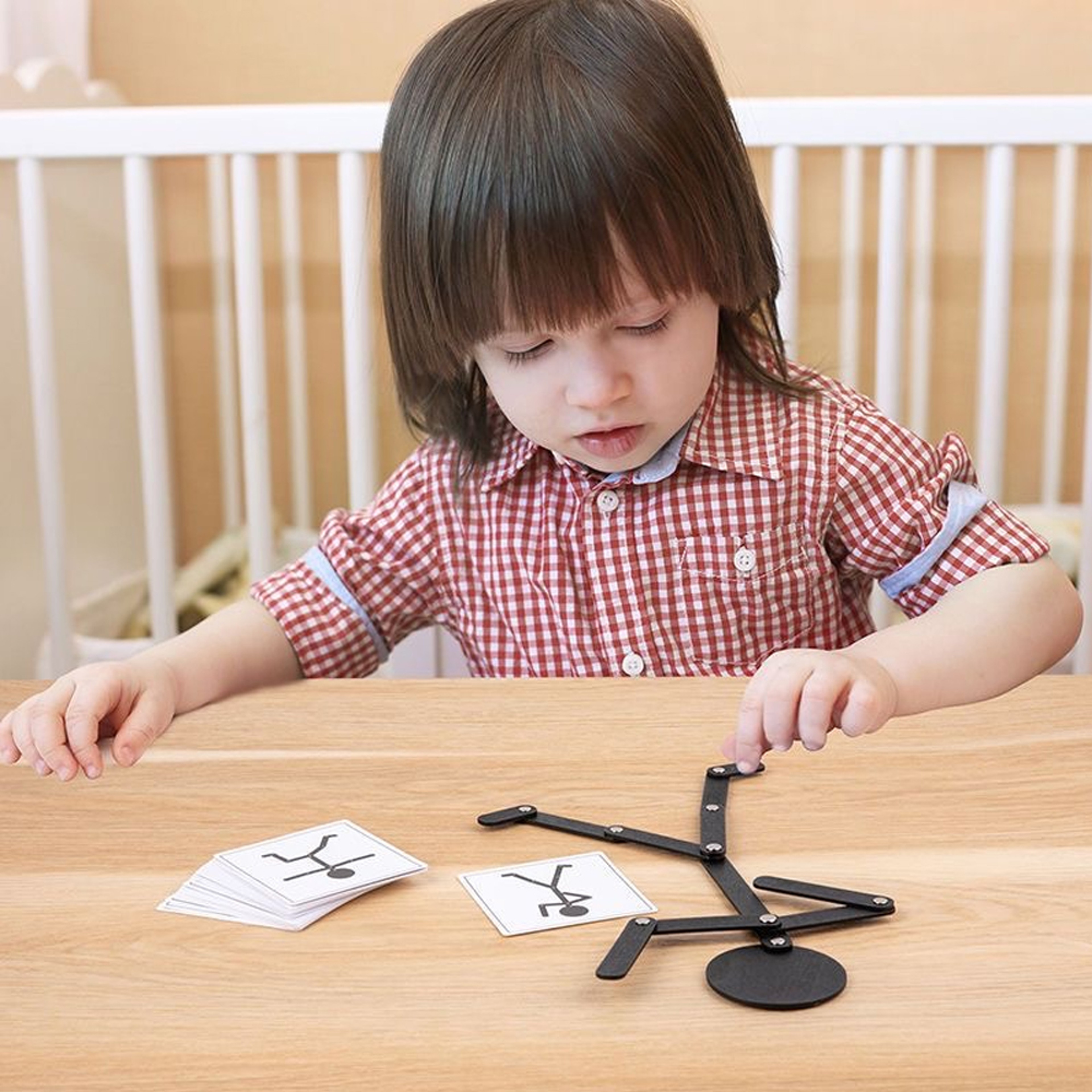 Wooden Early Learning Toy DIY Puzzle Montessori Childrens Toys Educational Game For Babies 4