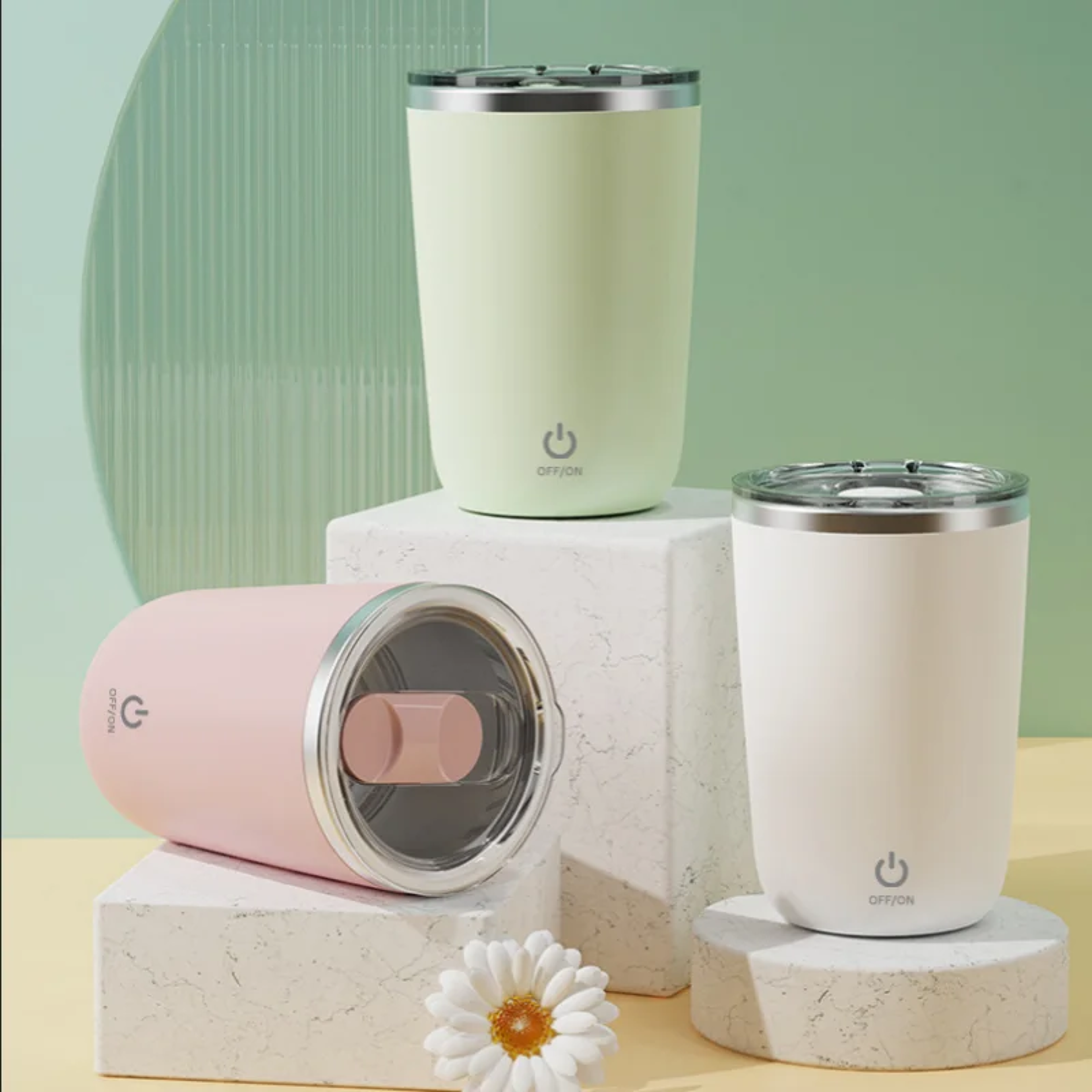 Rechargeable Automatic Coffee Stirring Mug Lazy Rotating Magnetic Stirring Cup Stainless Steel Milk 0