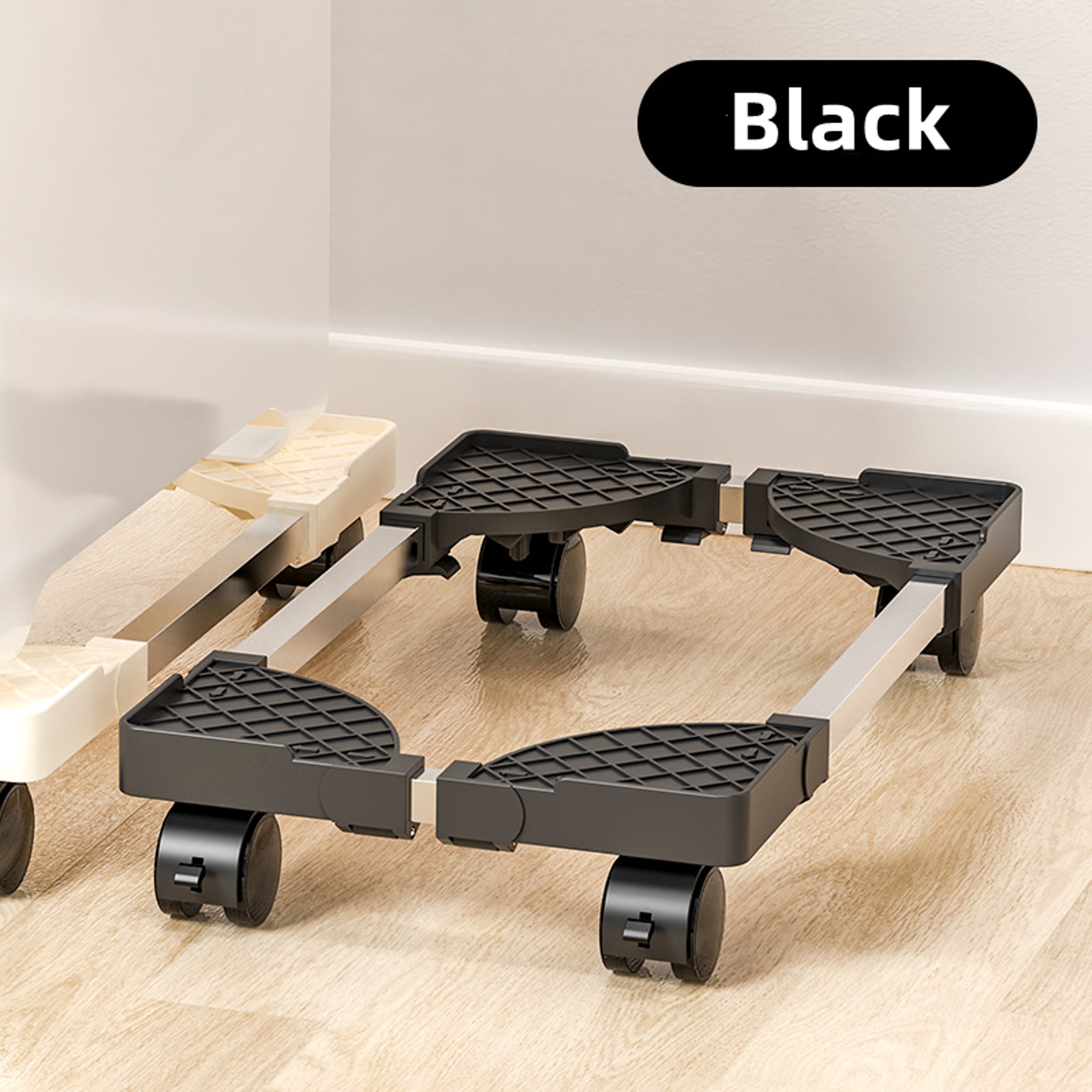 Adjustable Mobile CPU Tower Stand With Rolling Caster Wheels  PC Holder Cooling Stand For Desktop 5