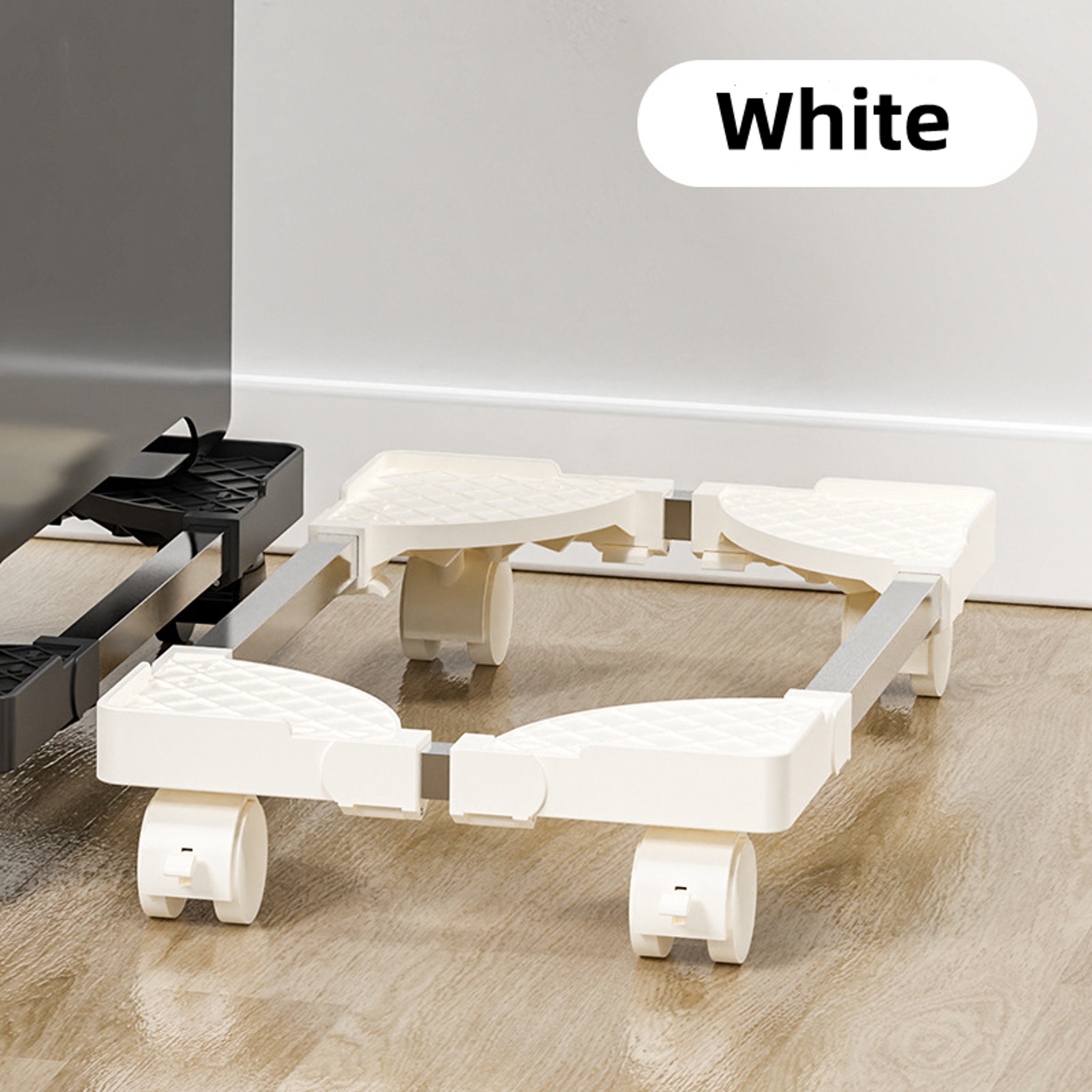 Adjustable Mobile CPU Tower Stand With Rolling Caster Wheels  PC Holder Cooling Stand For Desktop 6