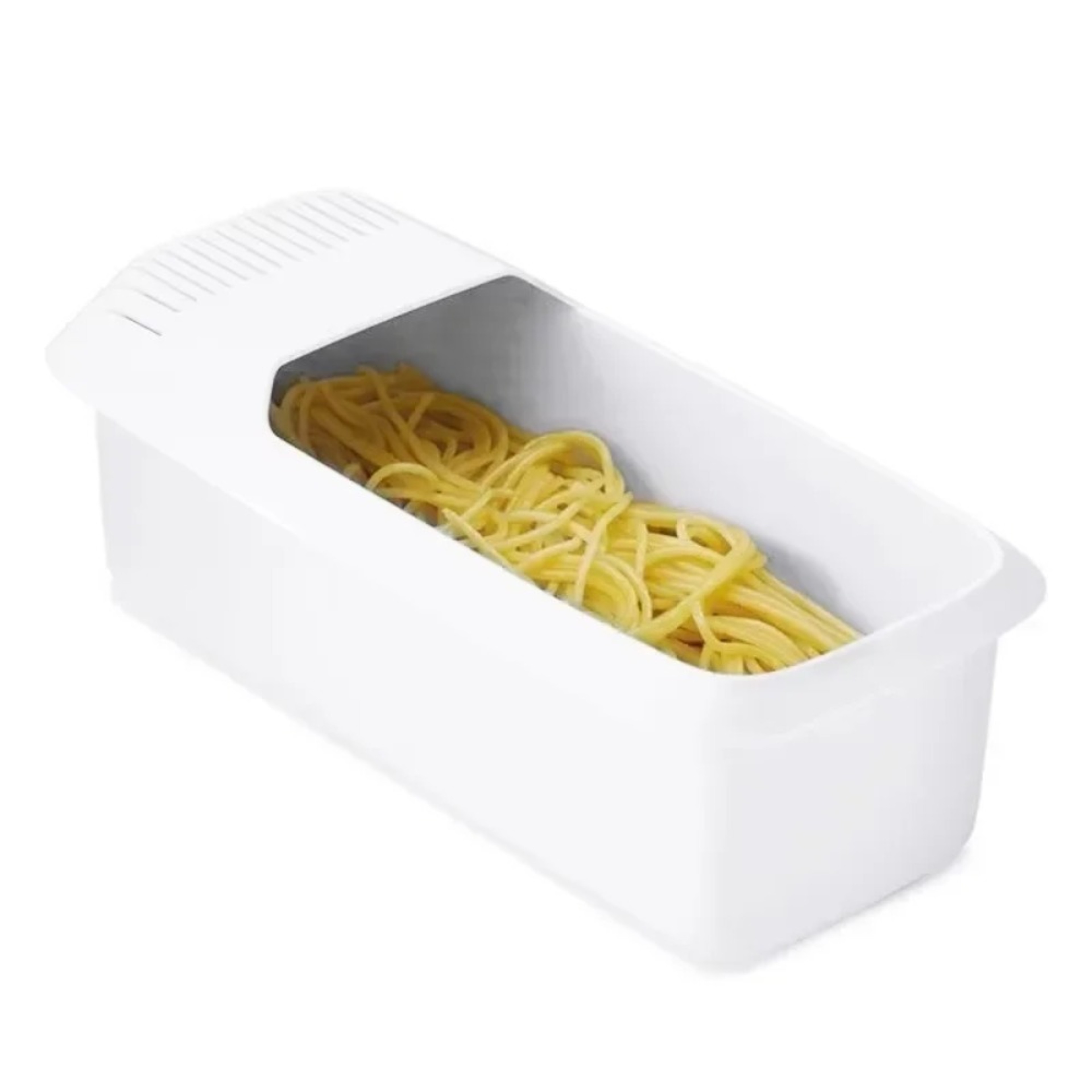 Microwave Pasta Cooker With Strainer  EcoFriendly Plastic Spaghetti  Vegetable Steamer For Easy Qui 1