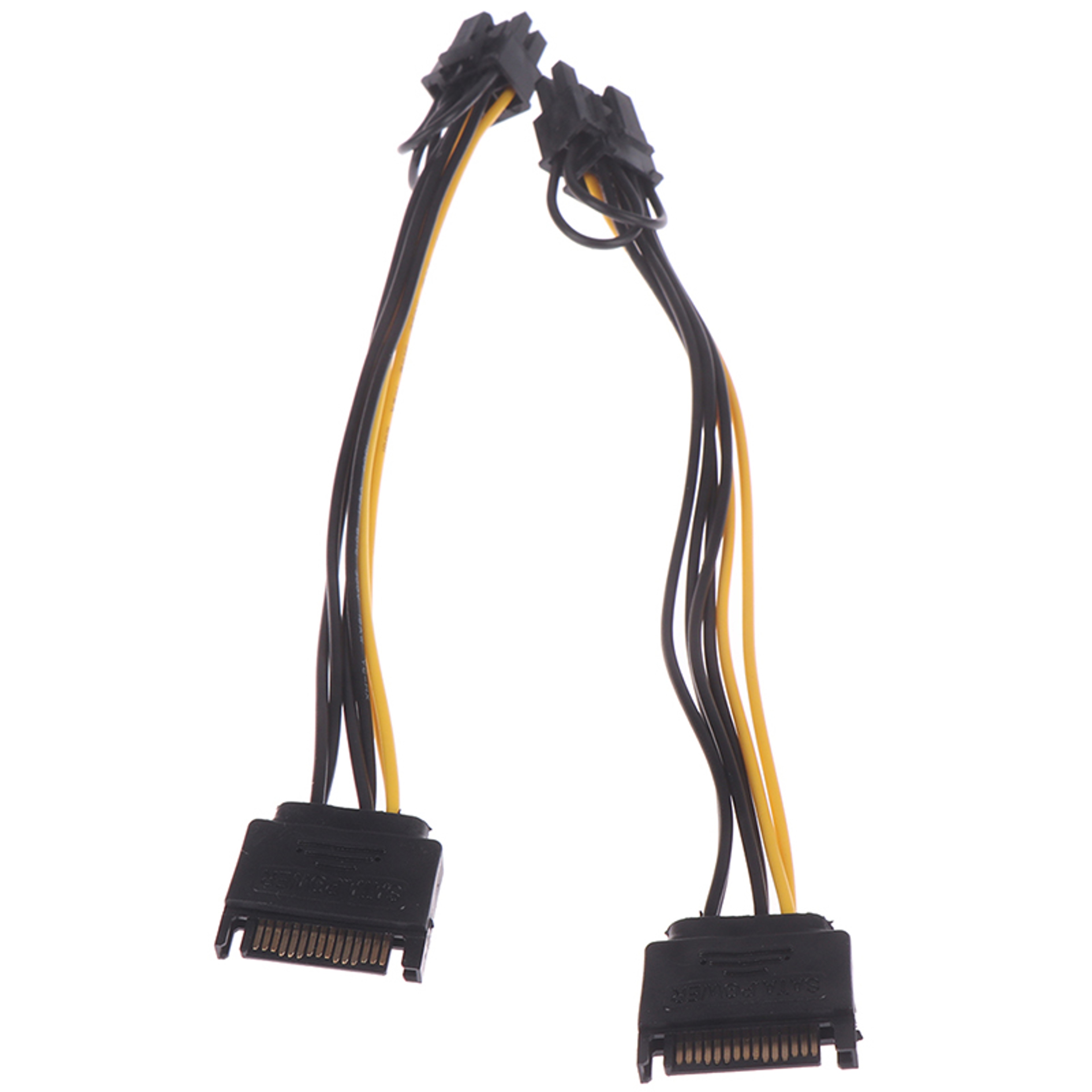 SATA Pin PCIE Power Supply Cable For Graphics Card  Adapter For Mining  Gaming 0