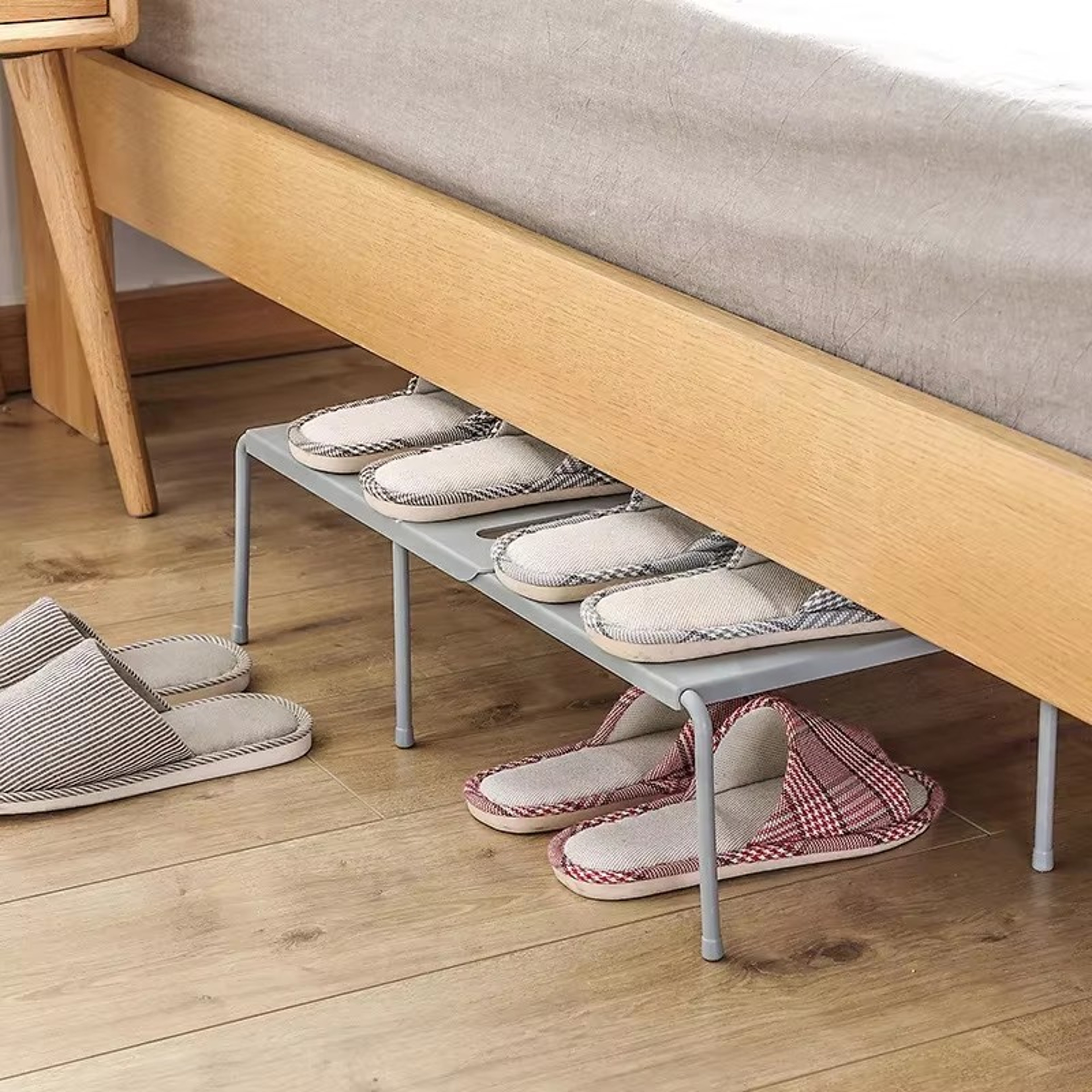 Shoe Rack Organizer  Expandable Telescopic Storage For Kitchen  Closet 2