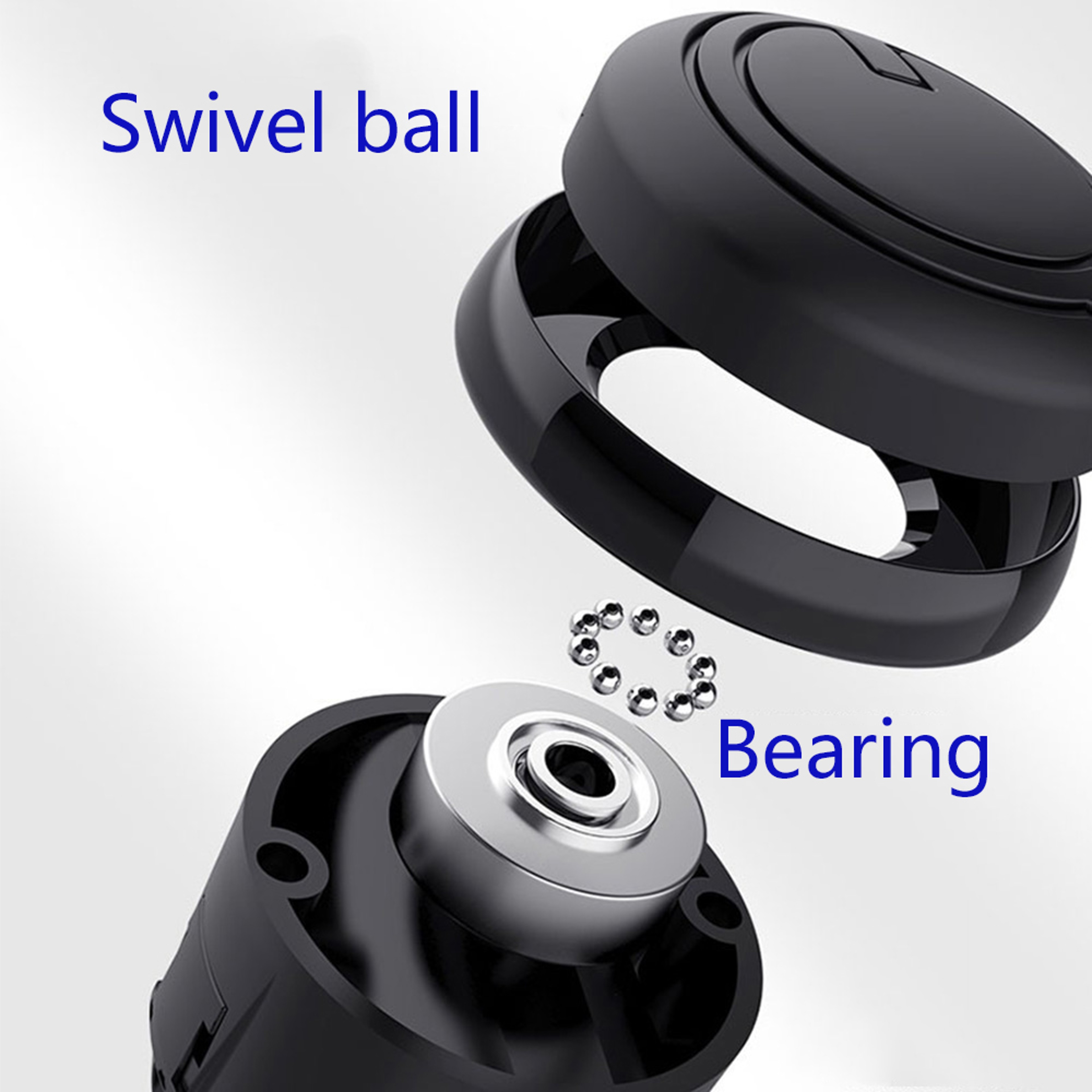 Rotating Steering Wheel Booster Knob Metal Bearing Power Handle For Effortless Turning 2