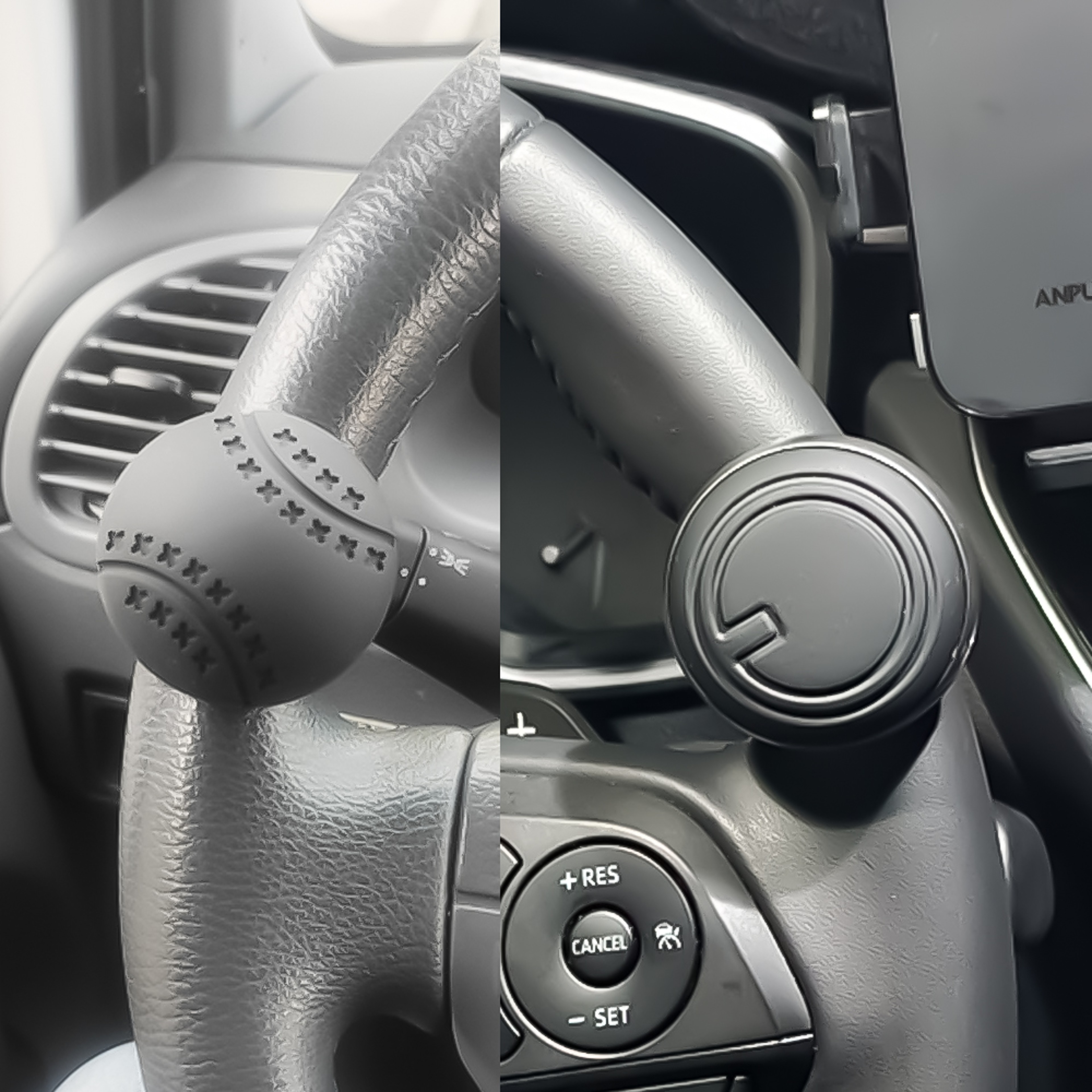 Rotating Steering Wheel Booster Knob Metal Bearing Power Handle For Effortless Turning 5