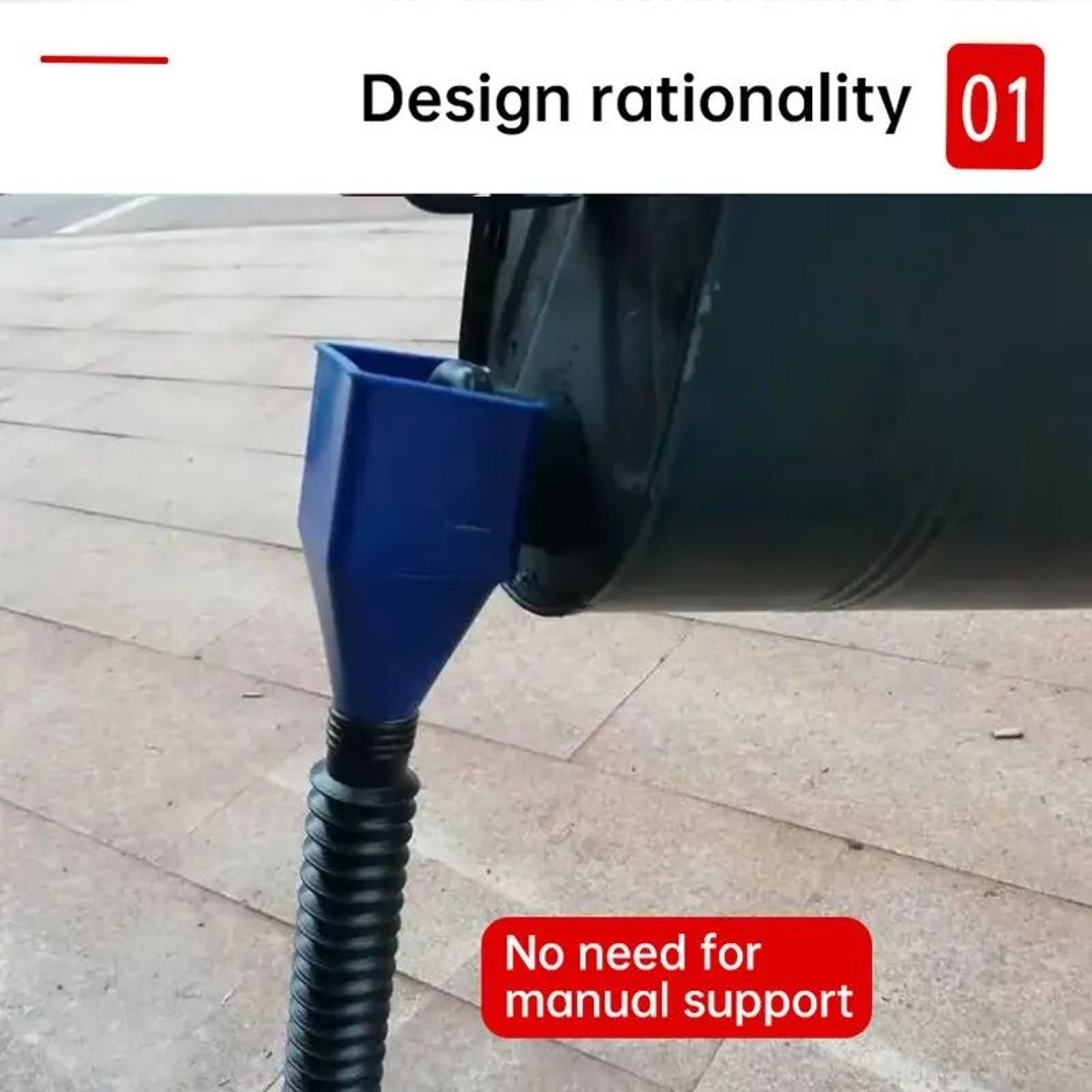 Plastic Car Funnel For Engine Oil Motorcycle Gasoline Refueling And Oil Change Durable Filter Tool 5