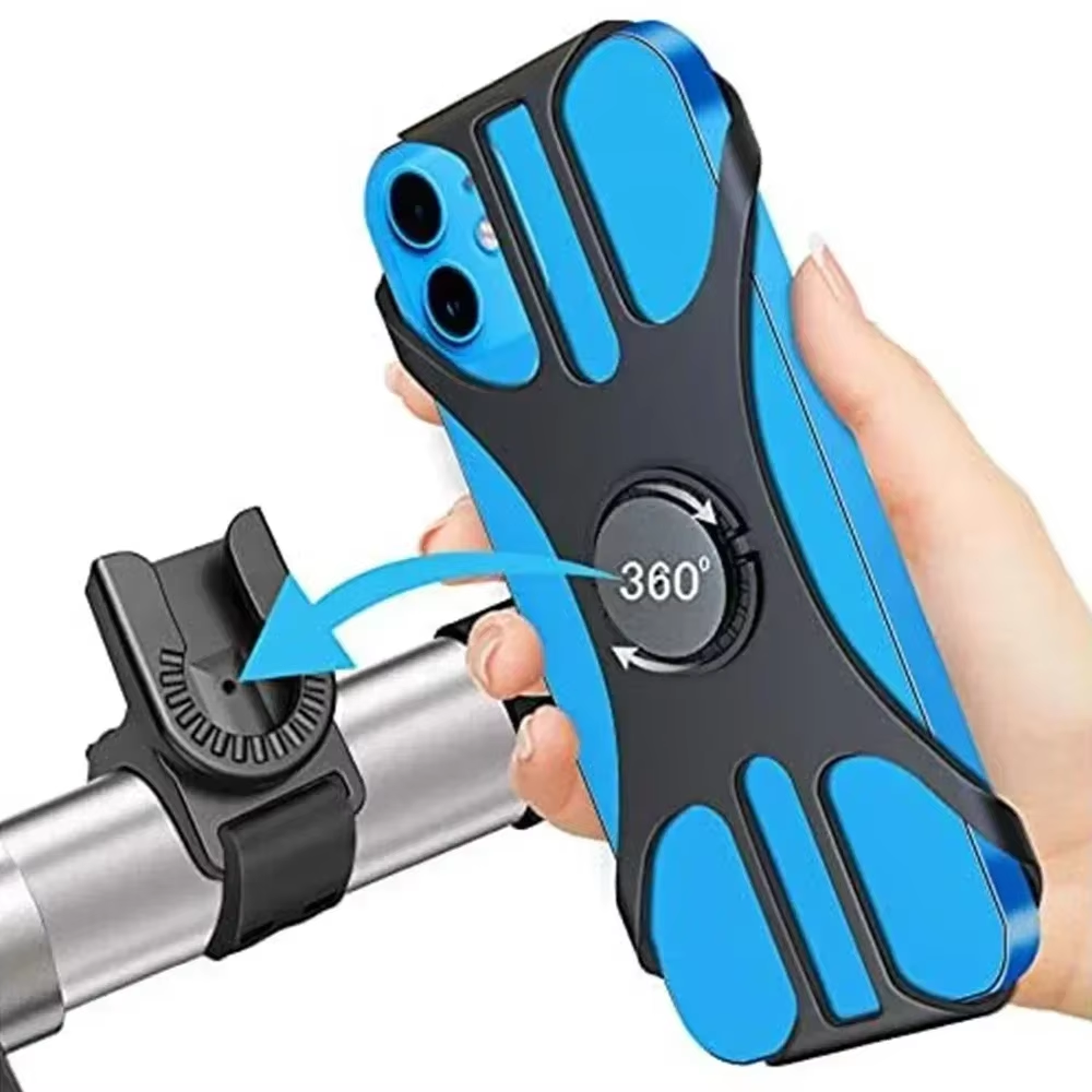 Bike Phone Holder For Motorcycle And Bicycle Universal Cellphone Mount Stand For All Phones 1