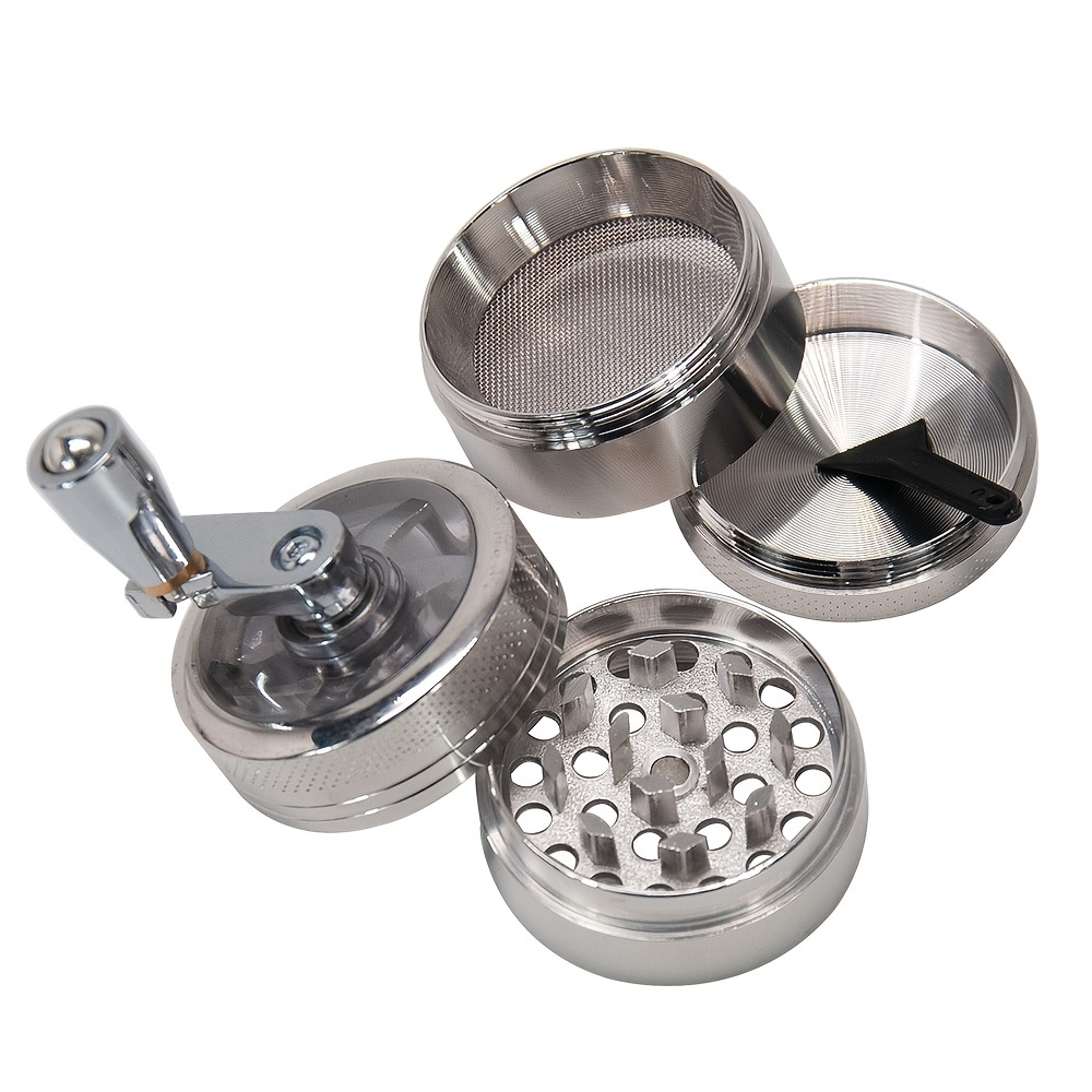 Premium Spice Grinder For Nutmeg Ginger Rock Salt And Peppercorn Manual Crusher Tool 1