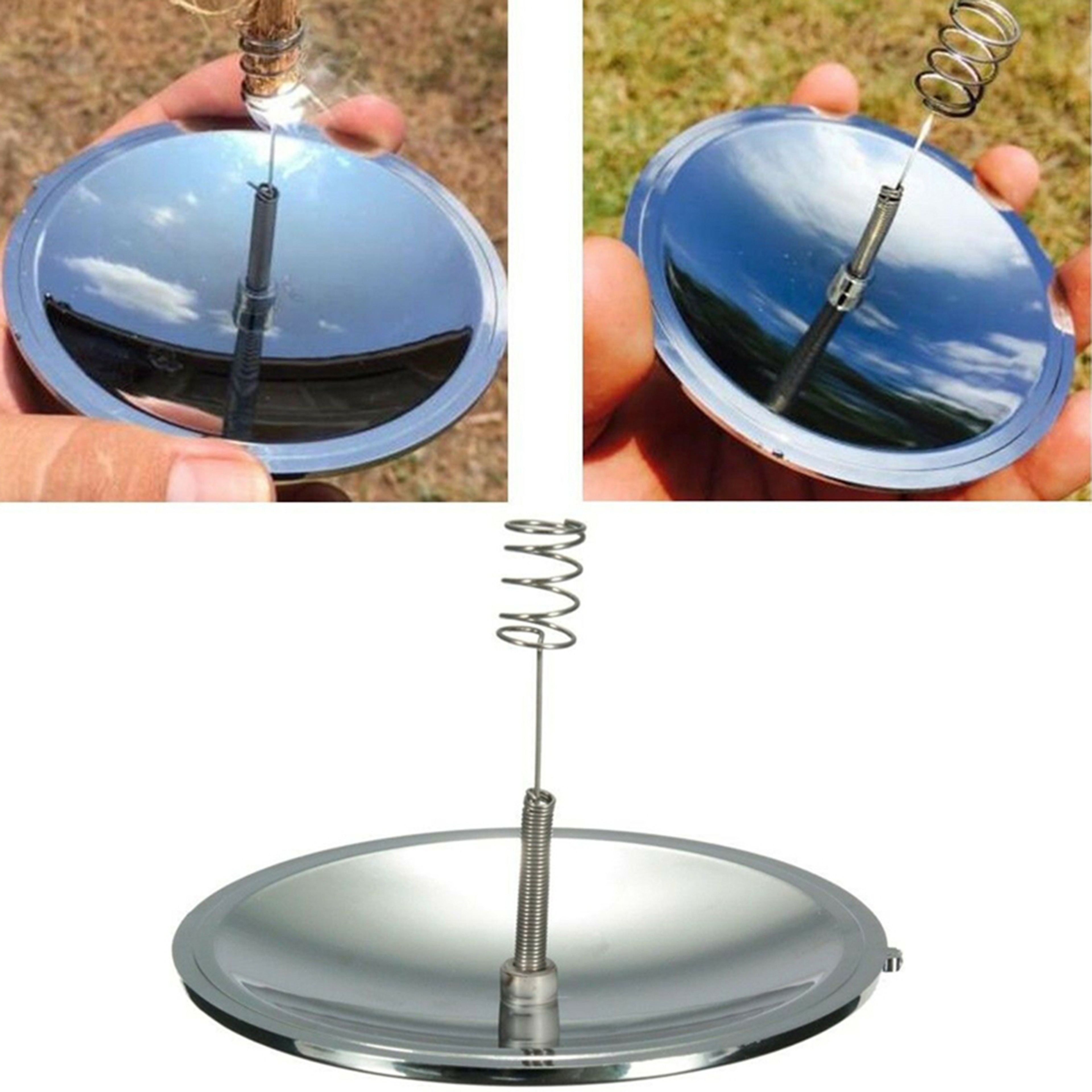 Solar Lighter Waterproof Windproof Outdoor Fire Ignition Tool For Camping  Hiking Survival Kit 1