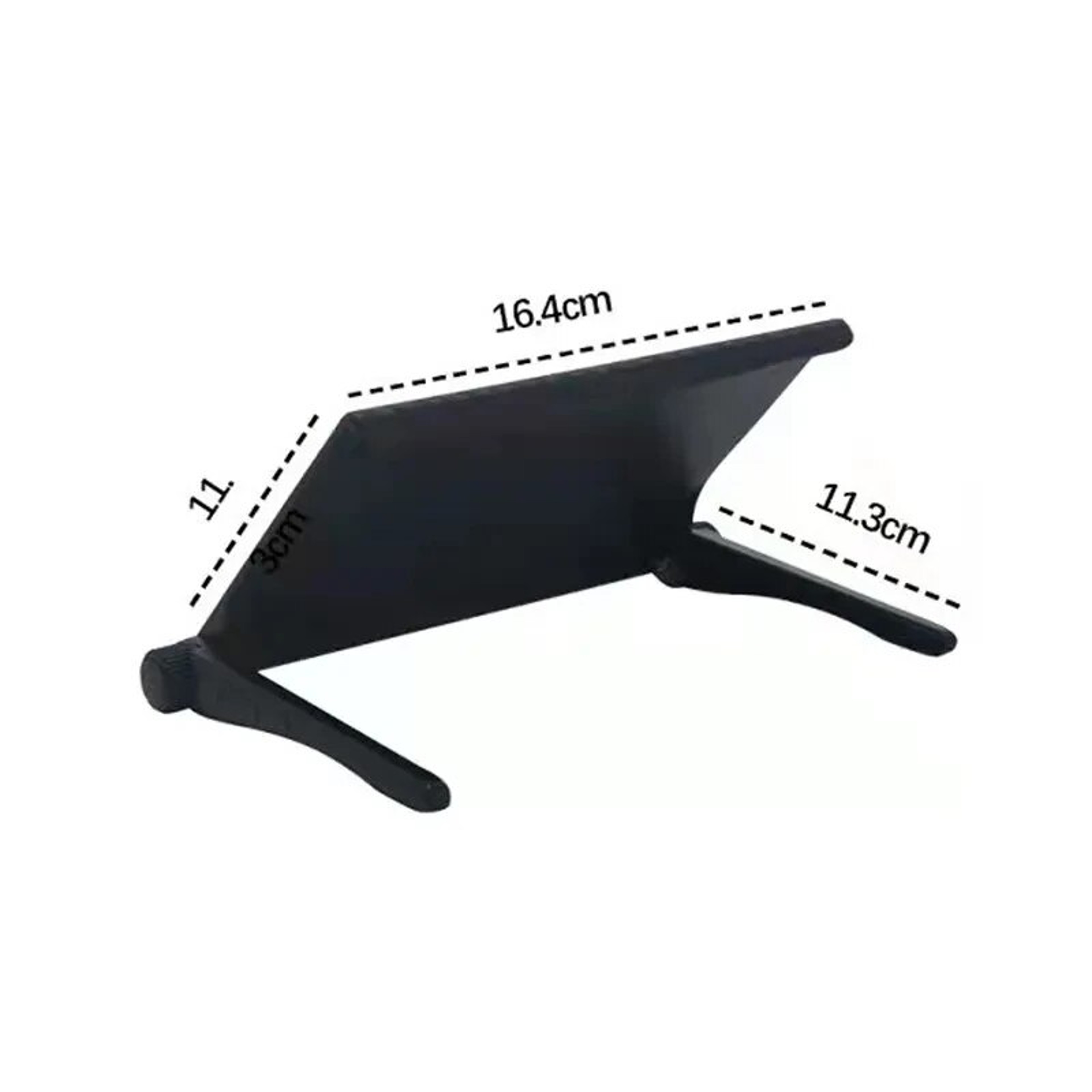 Stylish Computer And TV Screen Storage Rack Wireless Router  Set Top Box Organizer No Perforation D 4