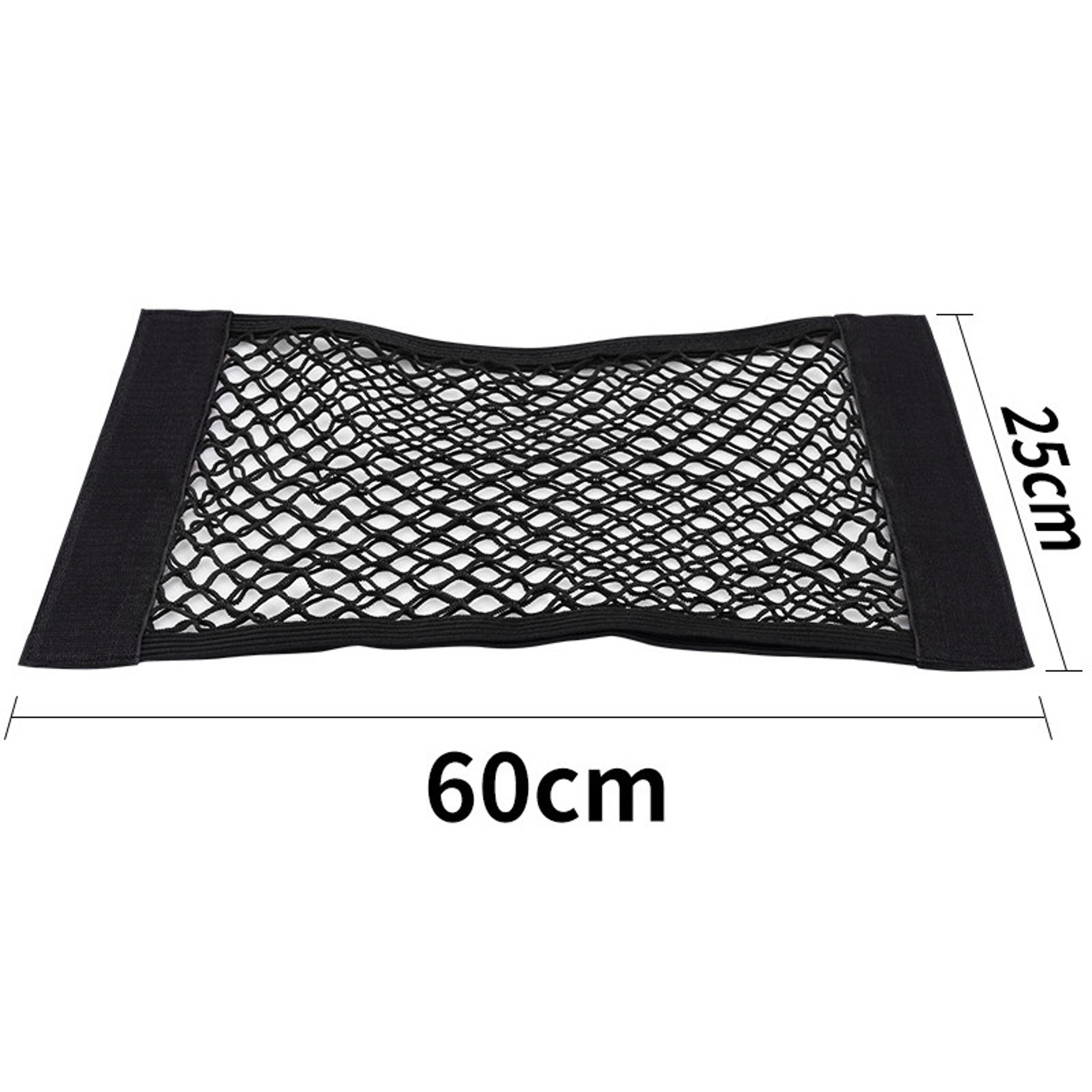 Car Trunk Mesh Organizer Universal Auto Storage Net With Magic Tape 8