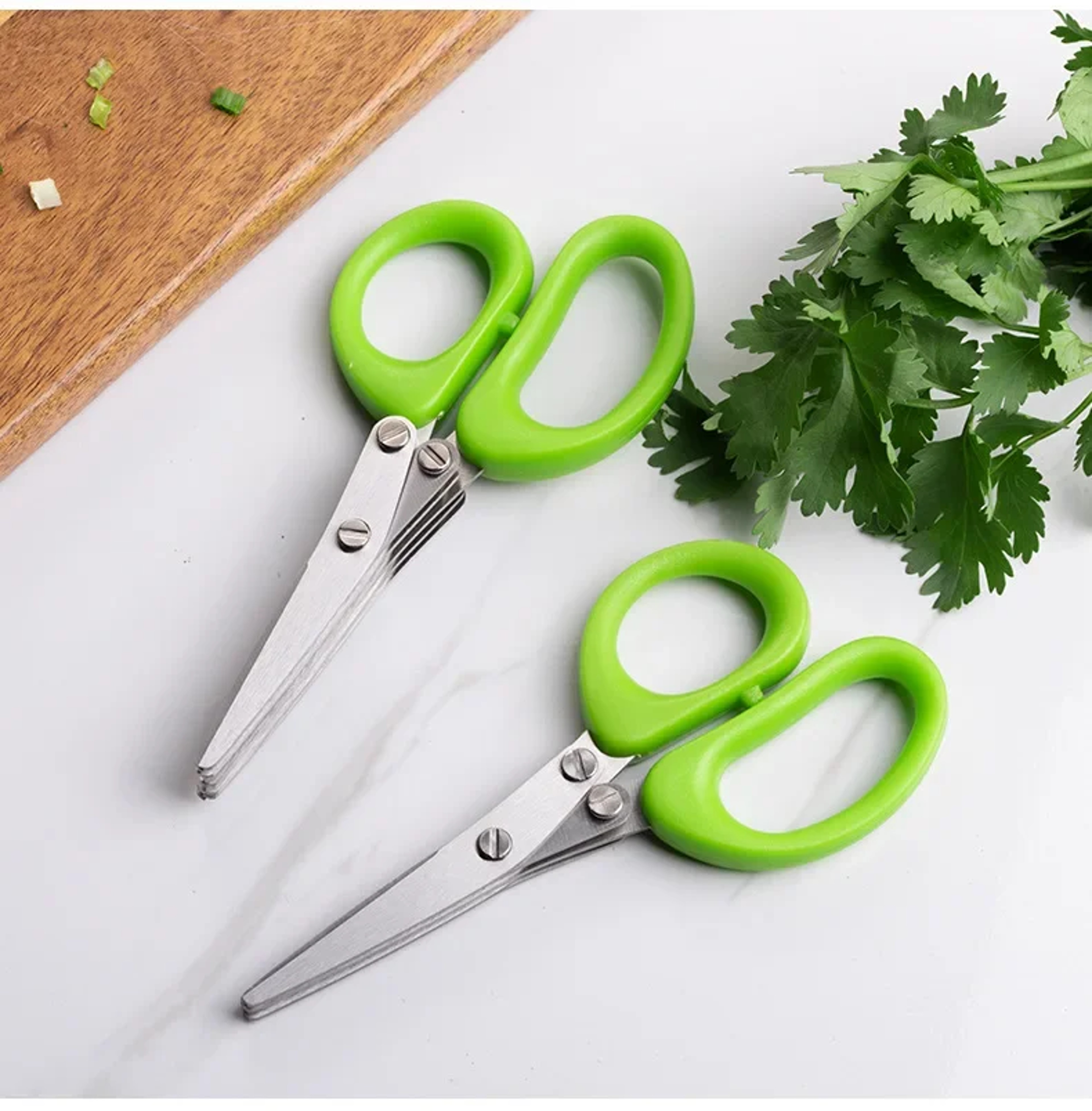 Multi Functional Stainless Steel Kitchen Scissors For Chopping Shredding  Cutting Ideal For Pepper  1