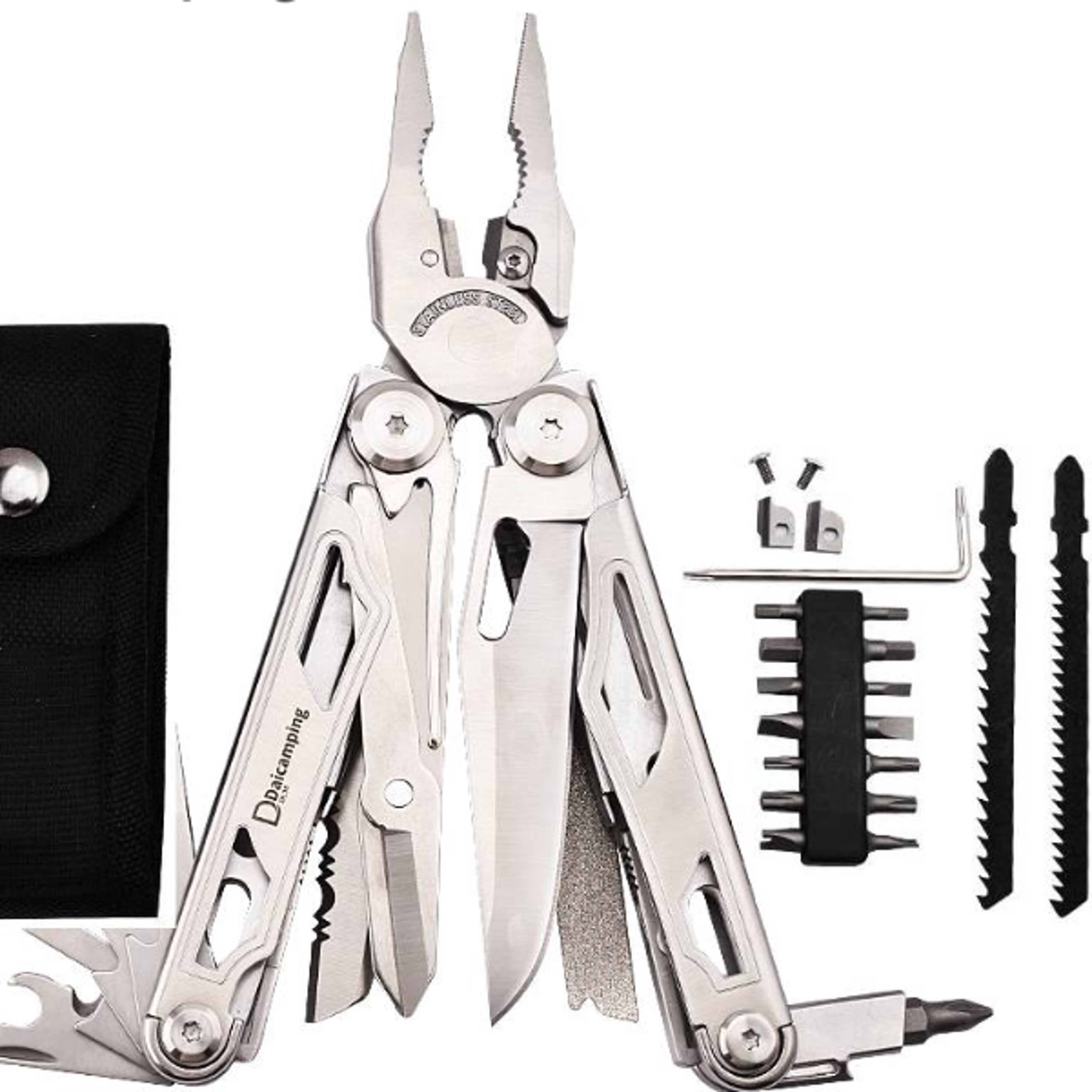 Daicamping DL30 Multitools Diy Multi Tool Multitool Folding Knife Scissor Cutter EDC Survival Gear