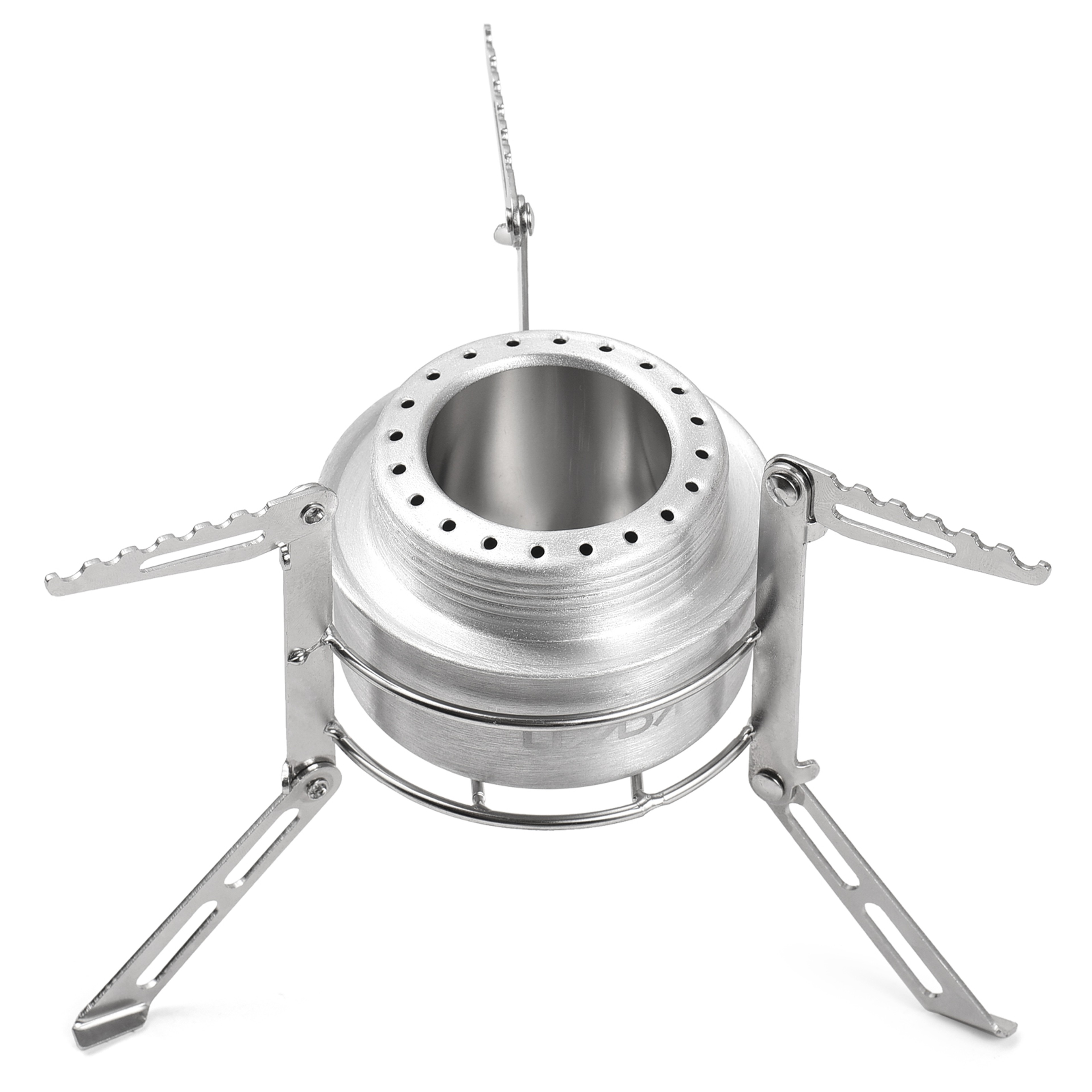 Compact Mini Backpacking Stove With Aluminum Alcohol Burner For Camping  Hiking 2