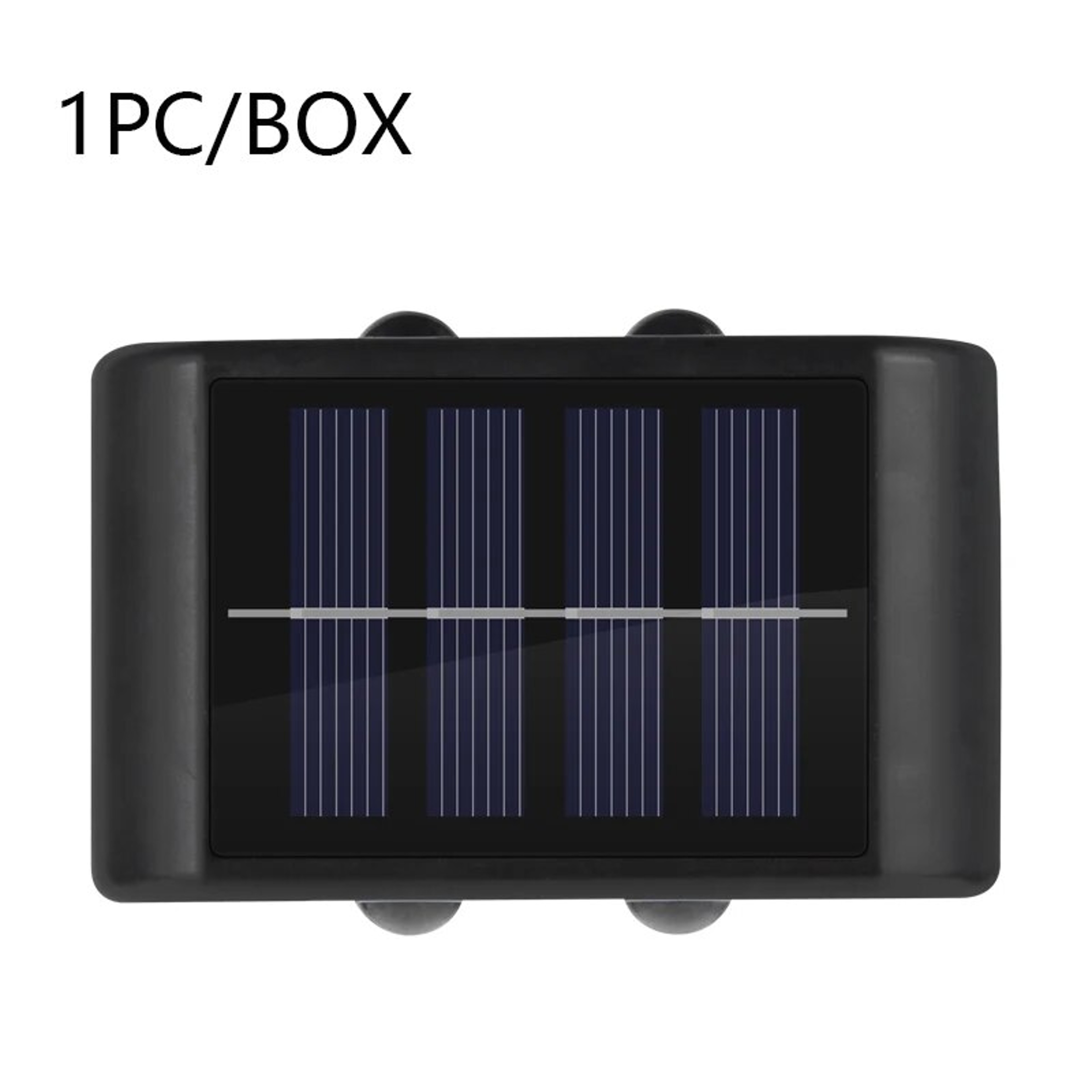 Outdoor Solar Wall Light IP65 Waterproof 4 LED Up Down Garden Fence Light 2