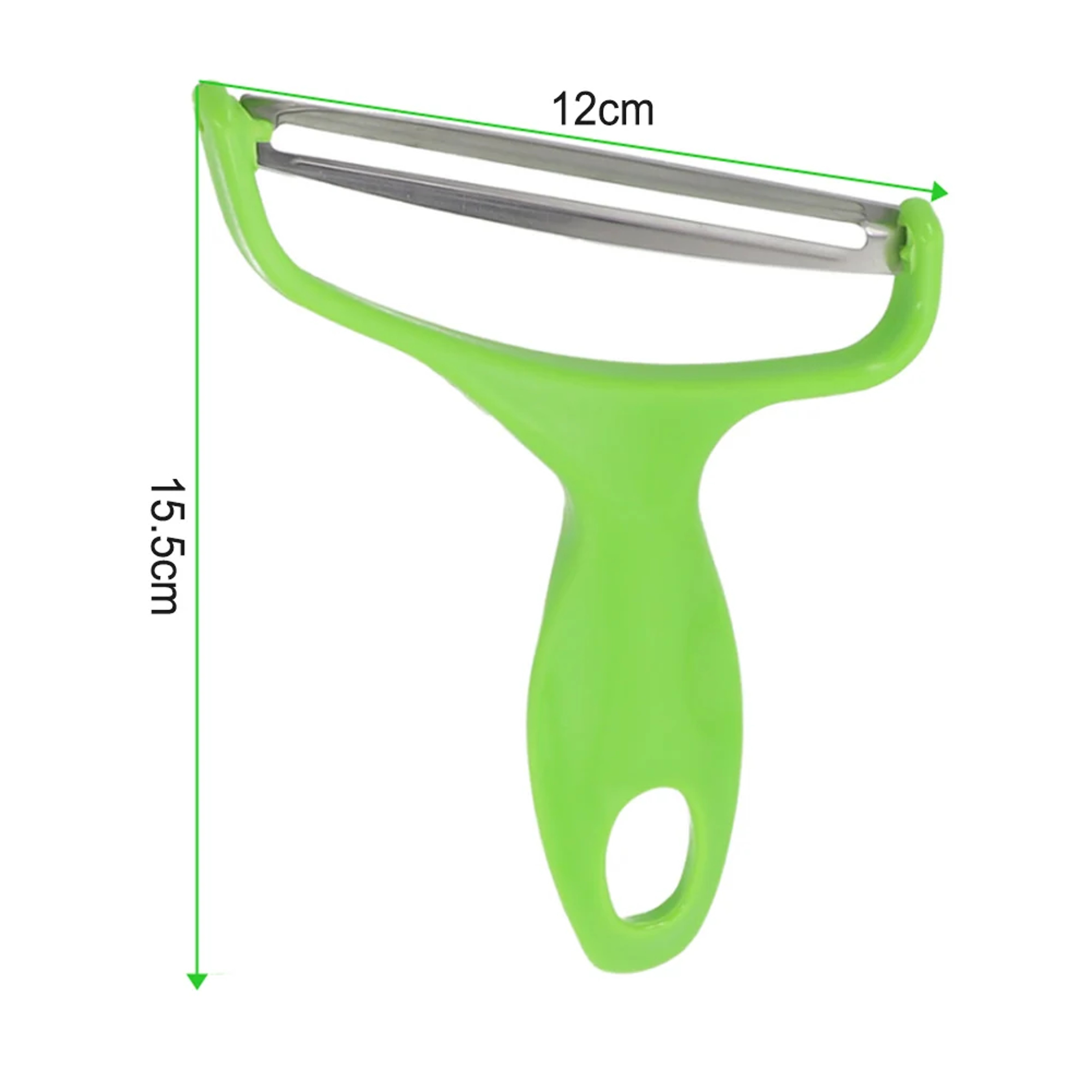 Stainless Steel Vegetable Peeler Wide Blade Potato Peeler And Cabbage Slicer 3