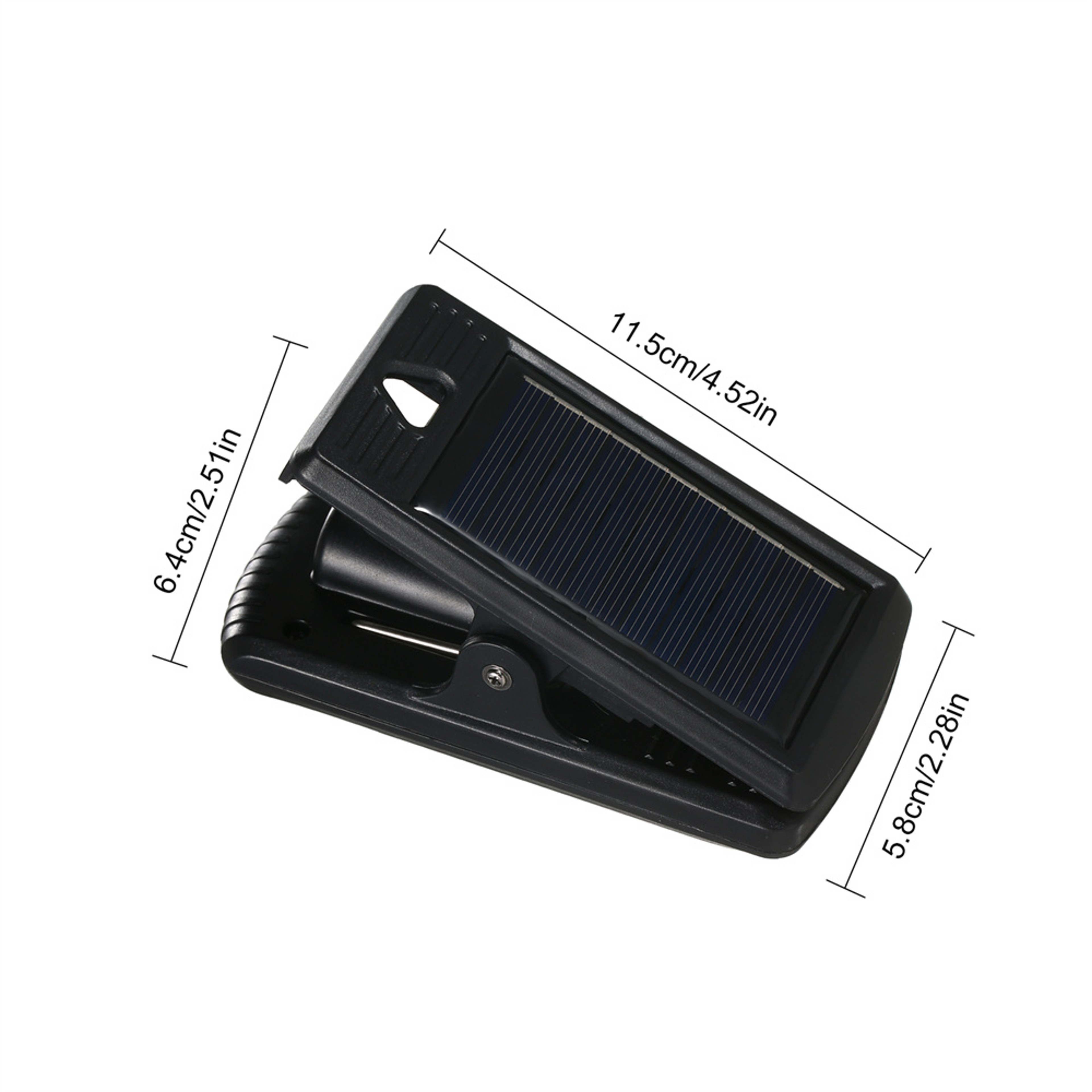 Clip On Solar Motion Sensor Light Waterproof Outdoor Solar Light For Garden Garage Tent Courtyard 5