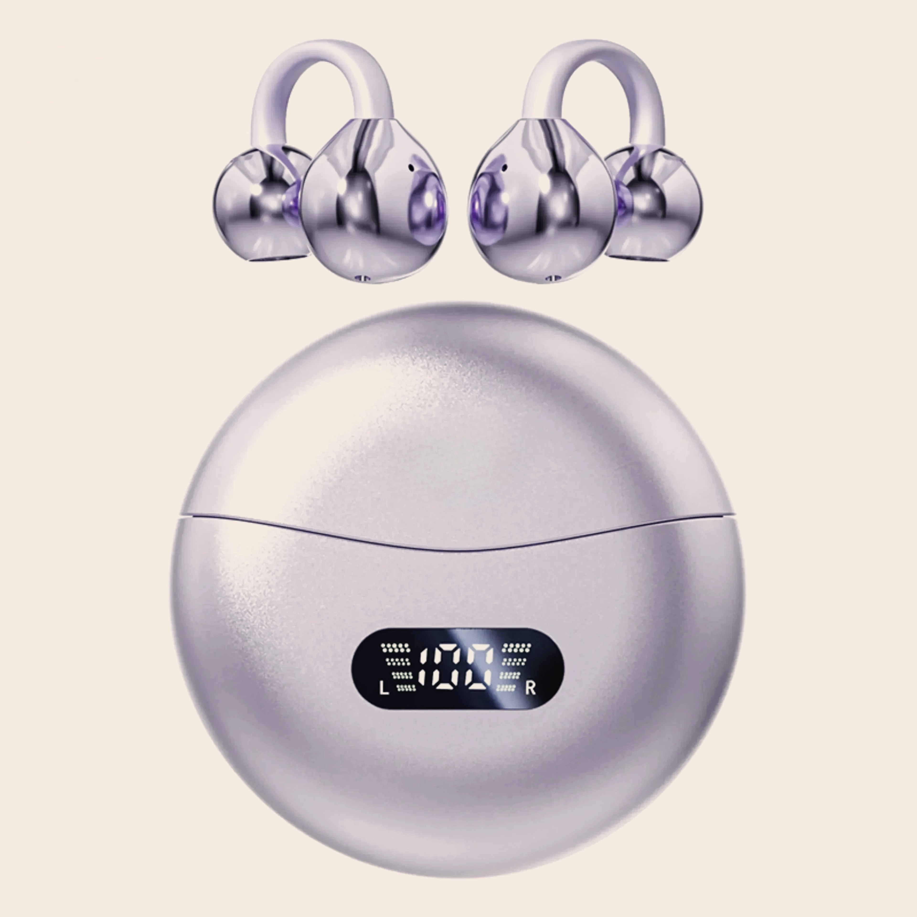 OpenFit Bone Conduction Earbuds Bluetooth Sport Earbuds With Digital Display 8