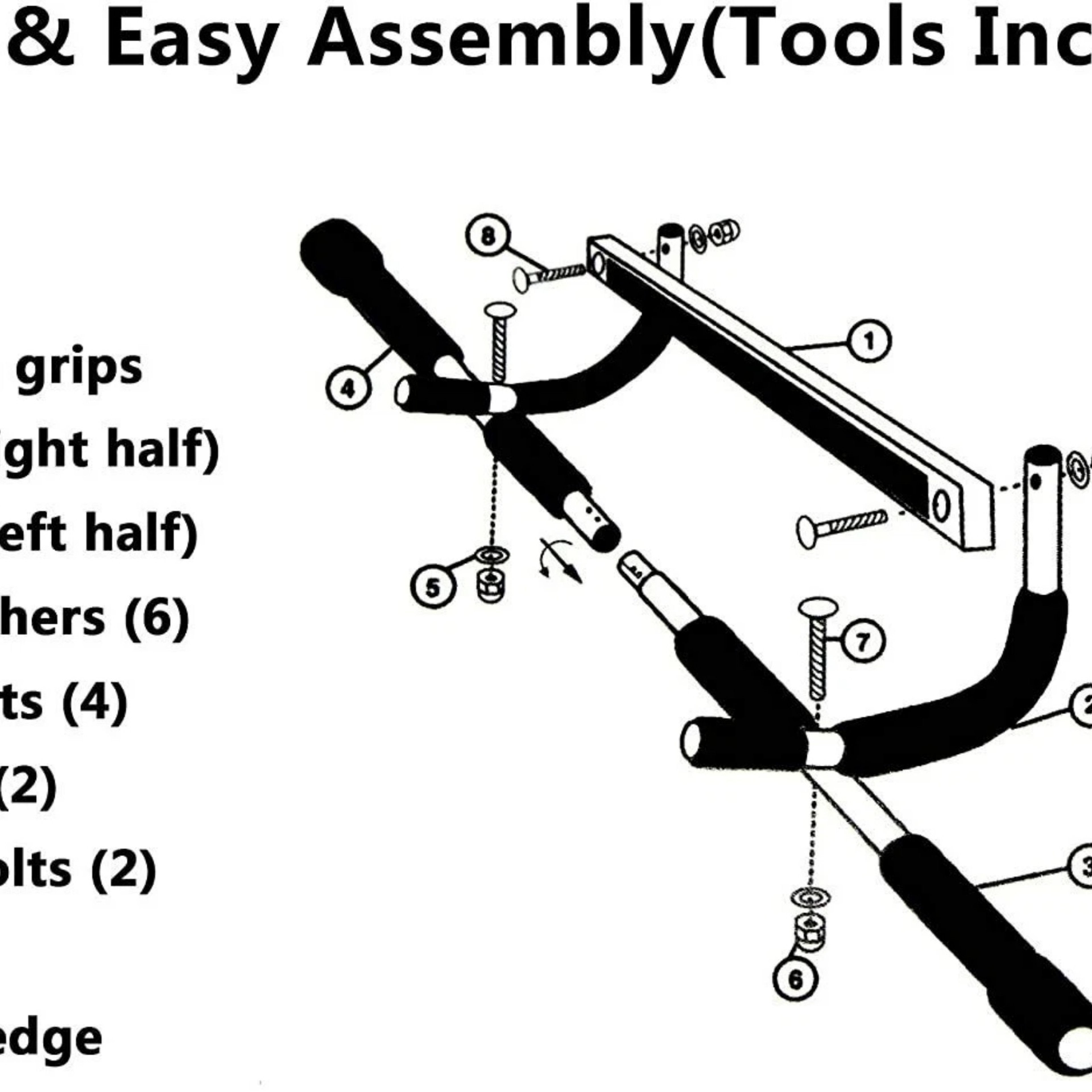 Doorway Pull Up Bar Multi Function Chin Up Bar For Home Gym Strength Training 1
