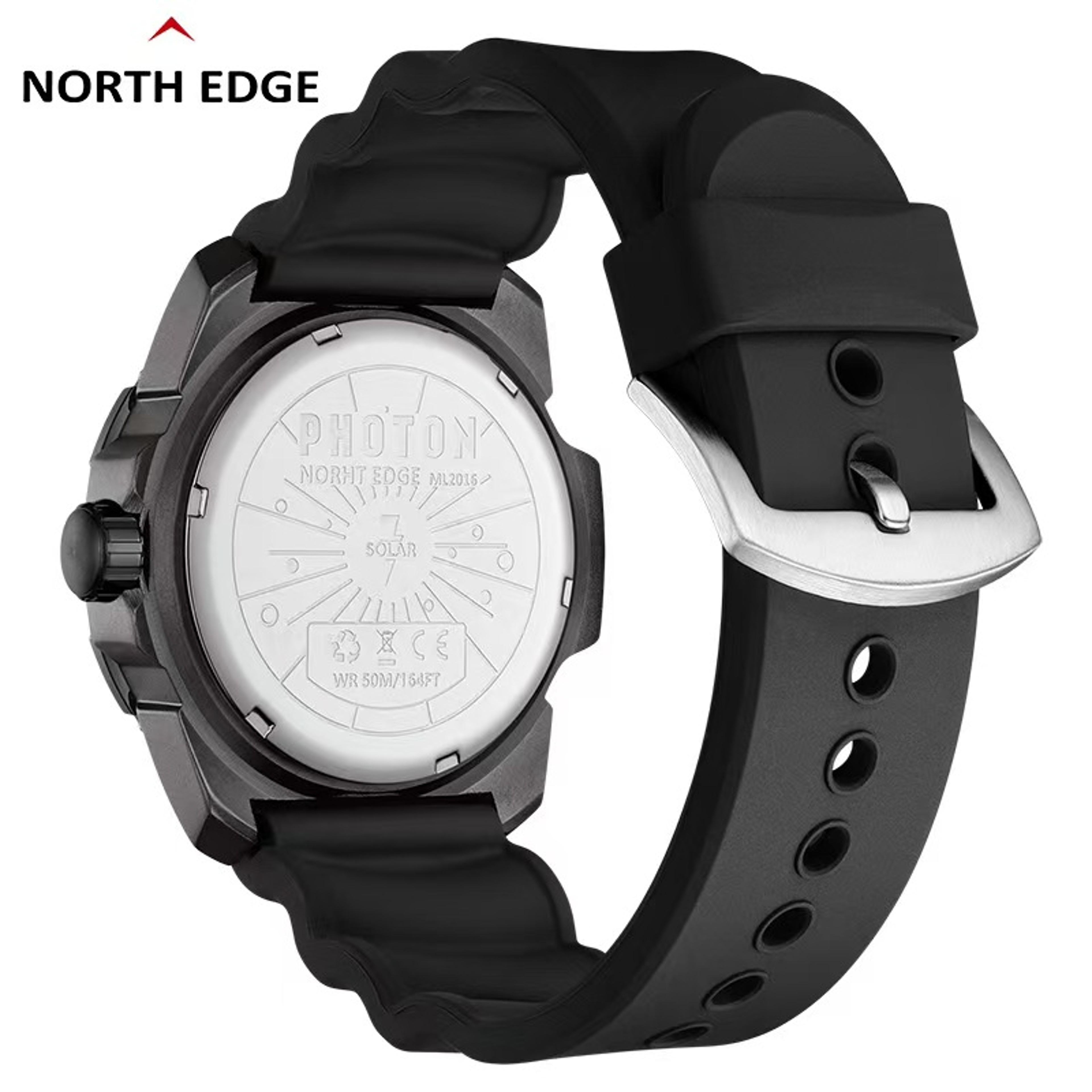 Photon Solar Powered Military Watch Waterproof Outdoor Watch 3