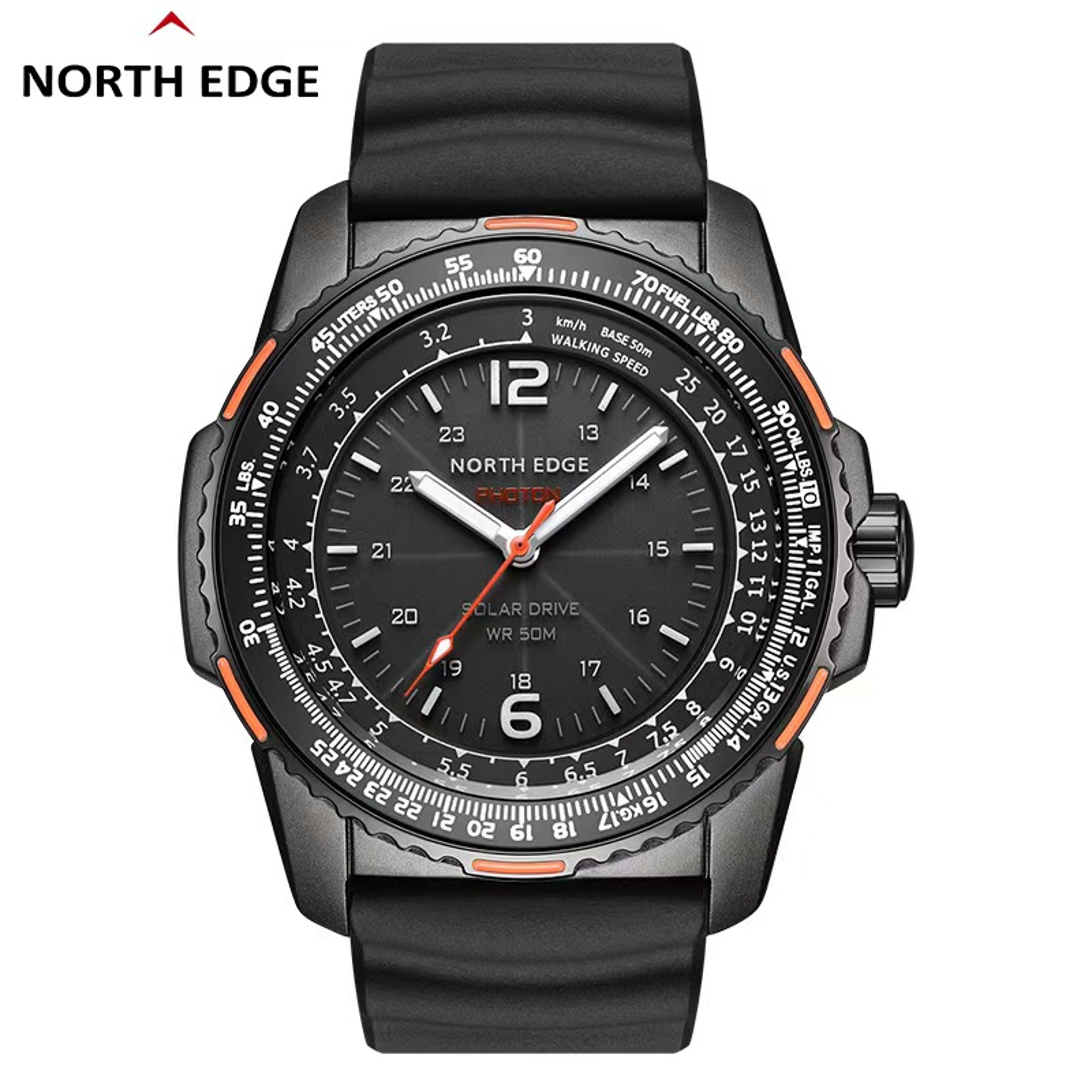 Photon Solar Powered Military Watch Waterproof Outdoor Watch 6