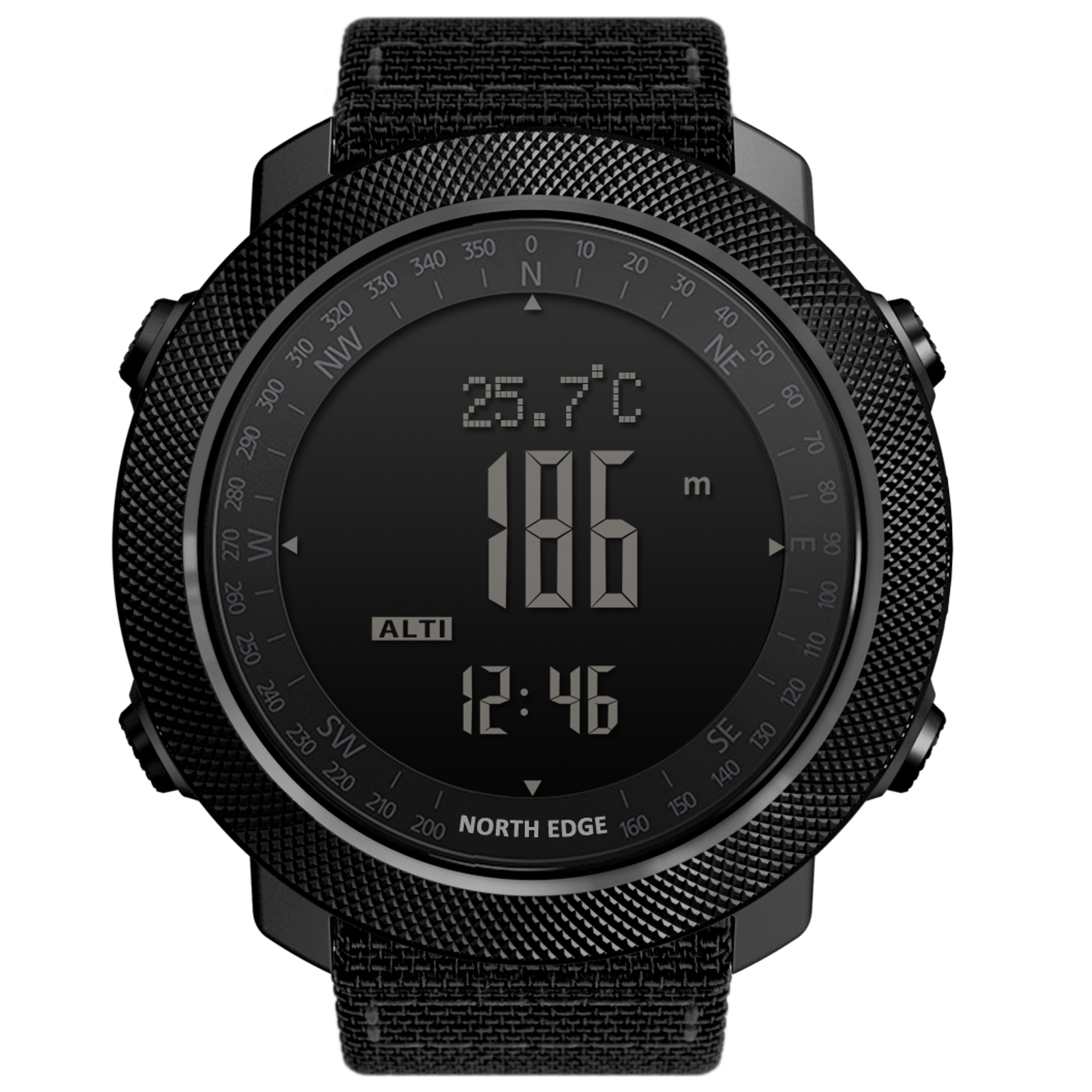 Outdoor Sports Watch With Compass Altimeter Barometer And Water Resistance 0