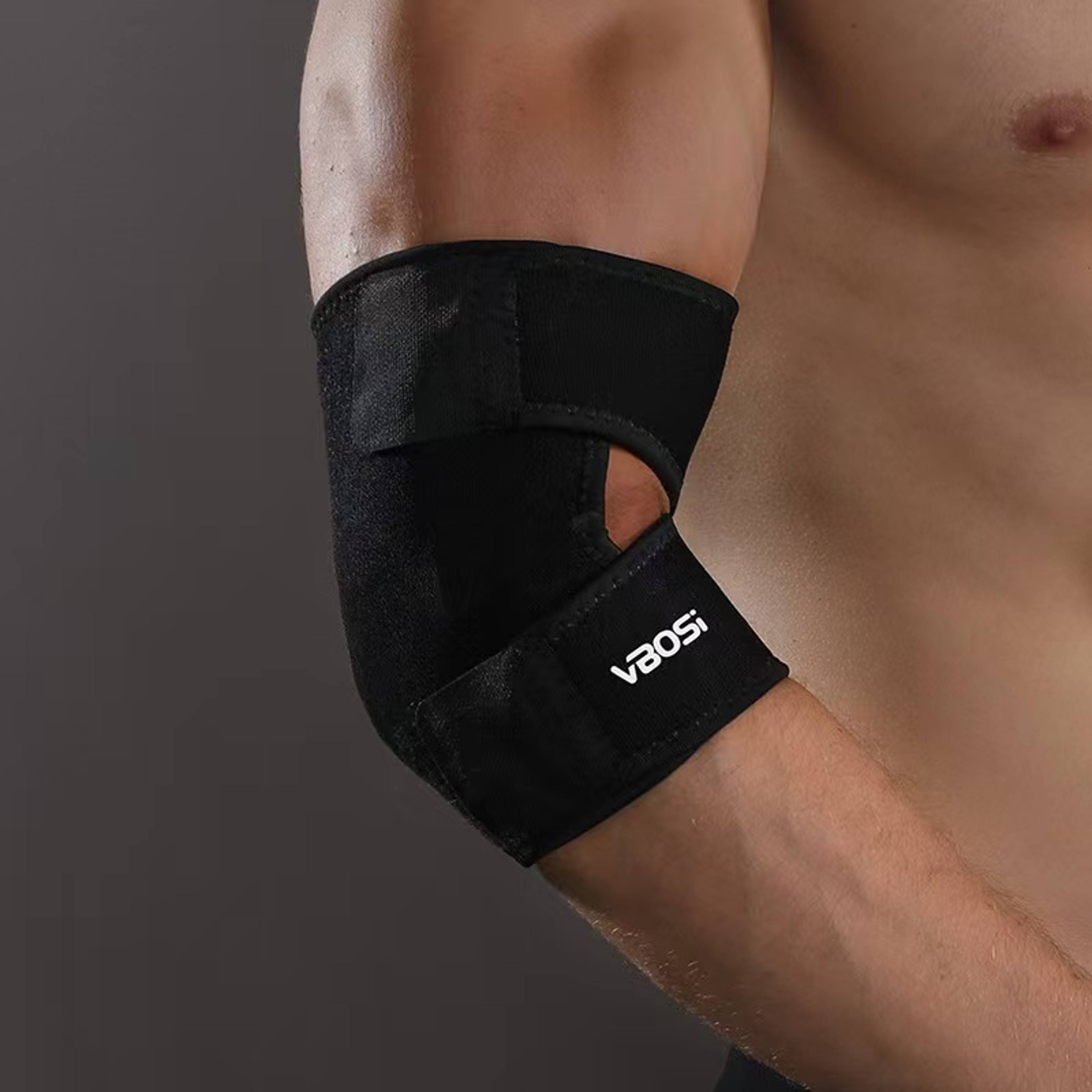 Adjustable Elbow Support Sports Tennis Elbow Brace for Badminton and Training – view 1