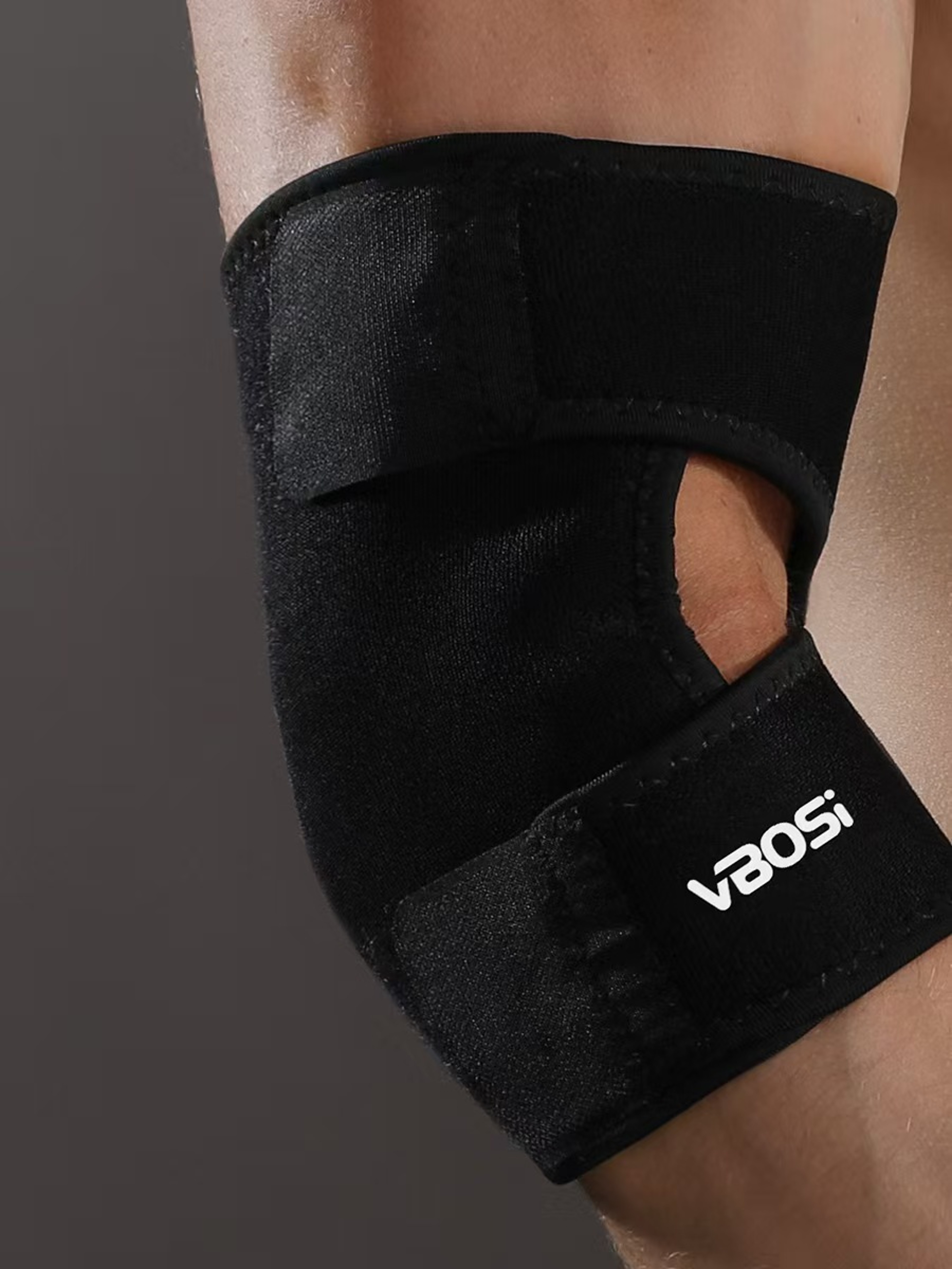 Adjustable Elbow Support Sports Tennis Elbow Brace for Badminton and Training – view 3