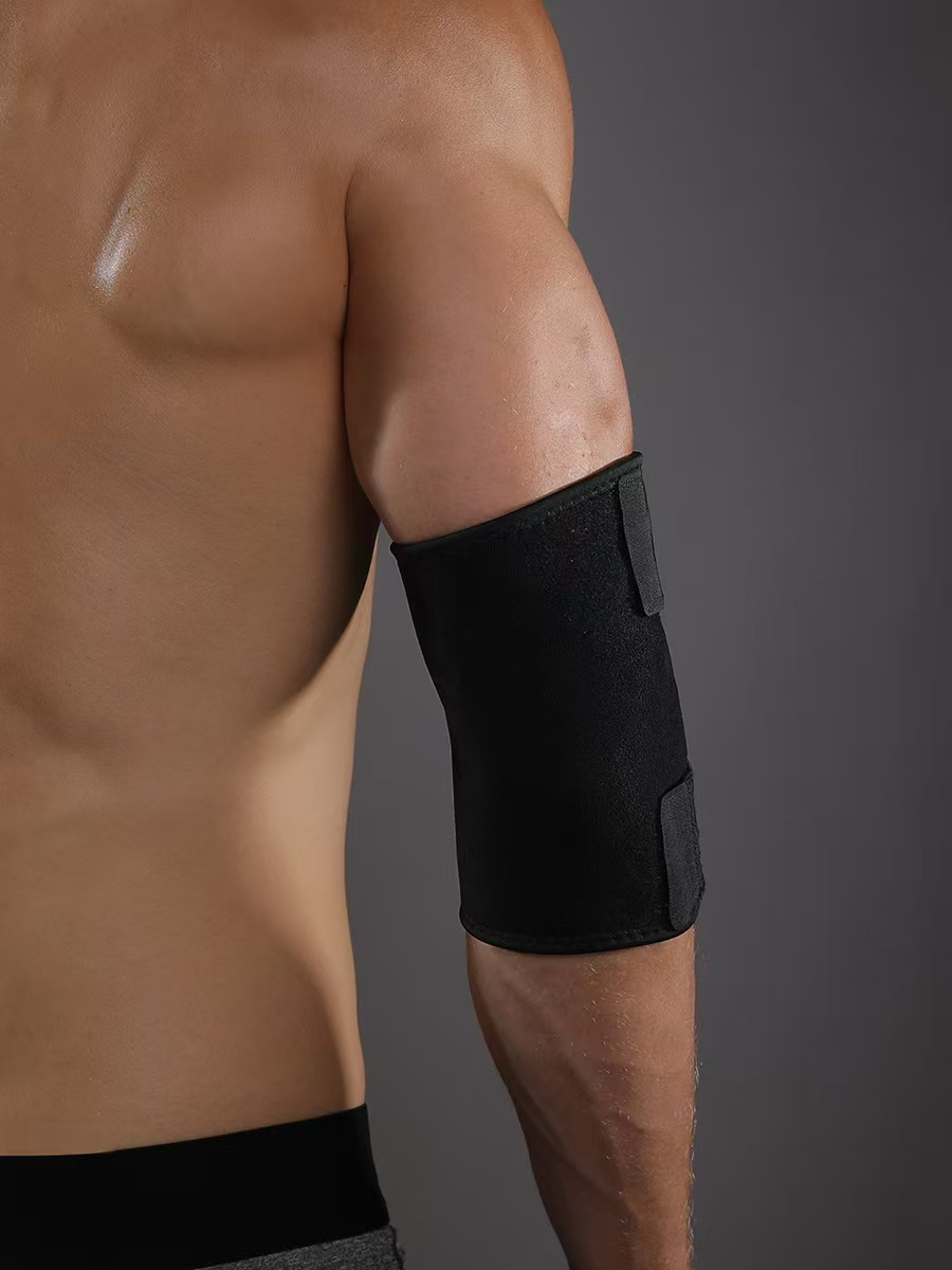 Adjustable Elbow Support Sports Tennis Elbow Brace for Badminton and Training – view 5