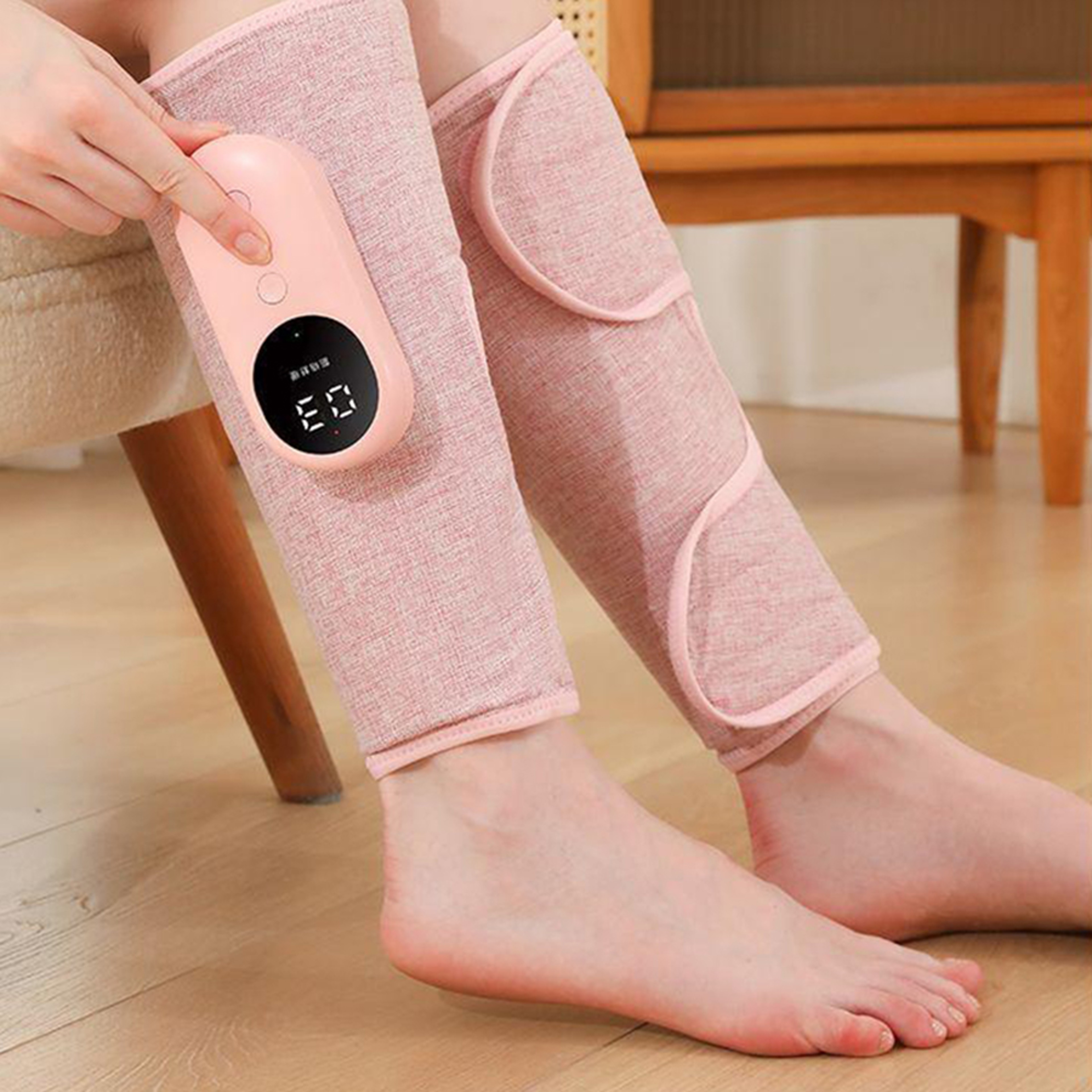 Wireless Calf Massager With Heat And 360 Air Compression 5