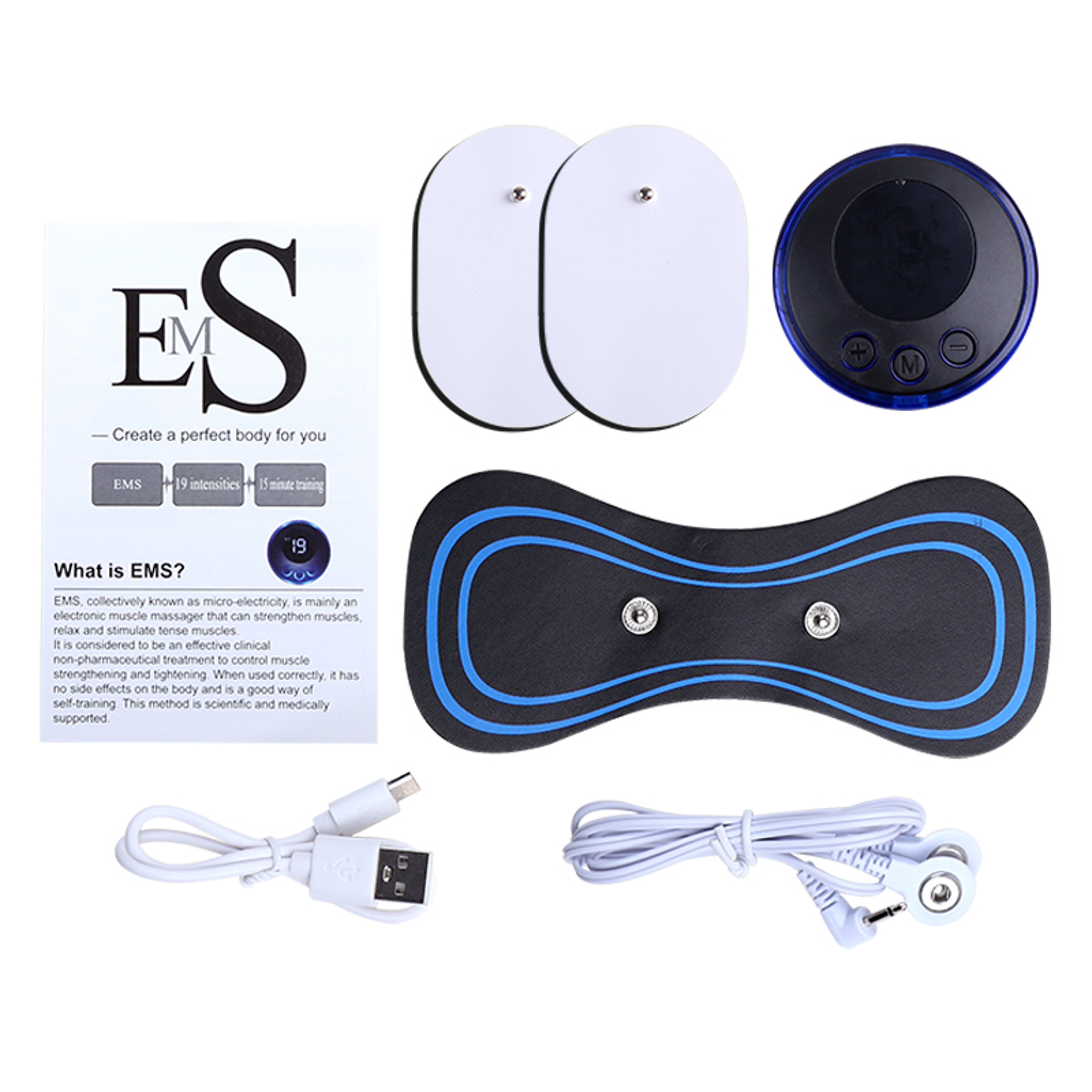 Portable EMS Neck Massager Electric Muscle Stimulator Patch 1