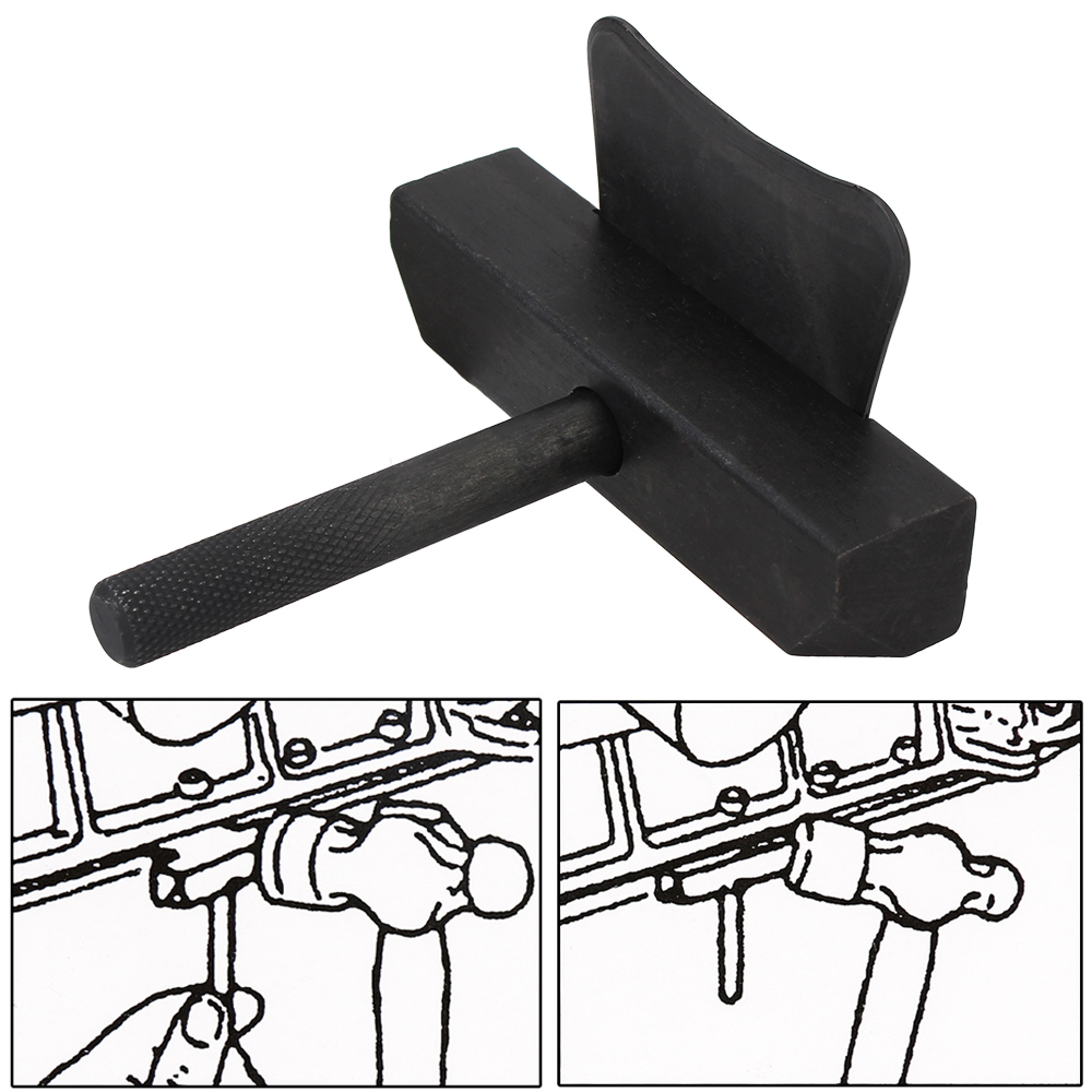 Oil Pan Separator Tool RTV Sealant Remover And Oil Gasket Cutter For Engine And Transmission 1