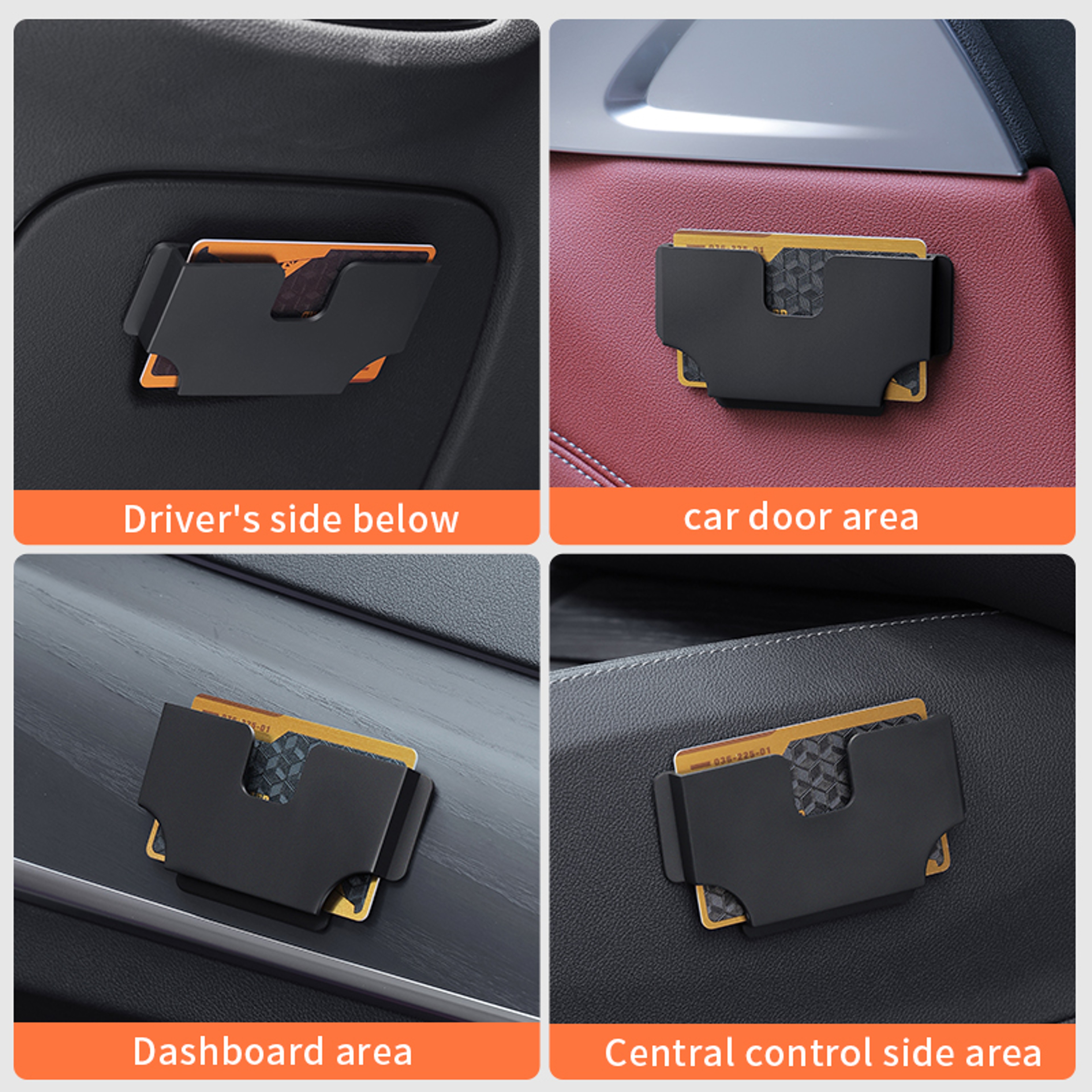 QuickReach Car Card Holder And Toll Card Organizer 3