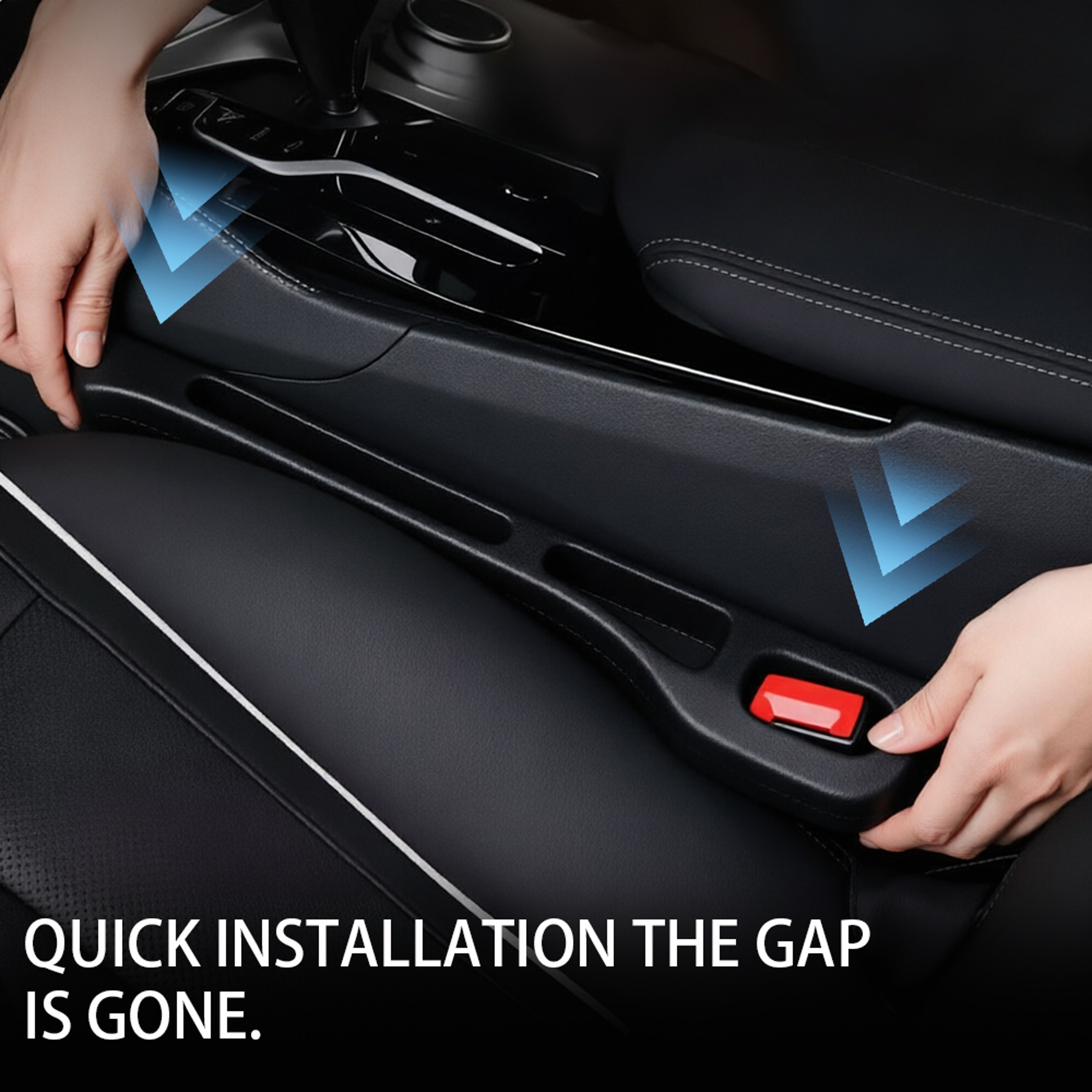 Universal Car Seat Gap Filler Anti Drop Seat Gap Plug for Cars SUVs and Trucks – view 6