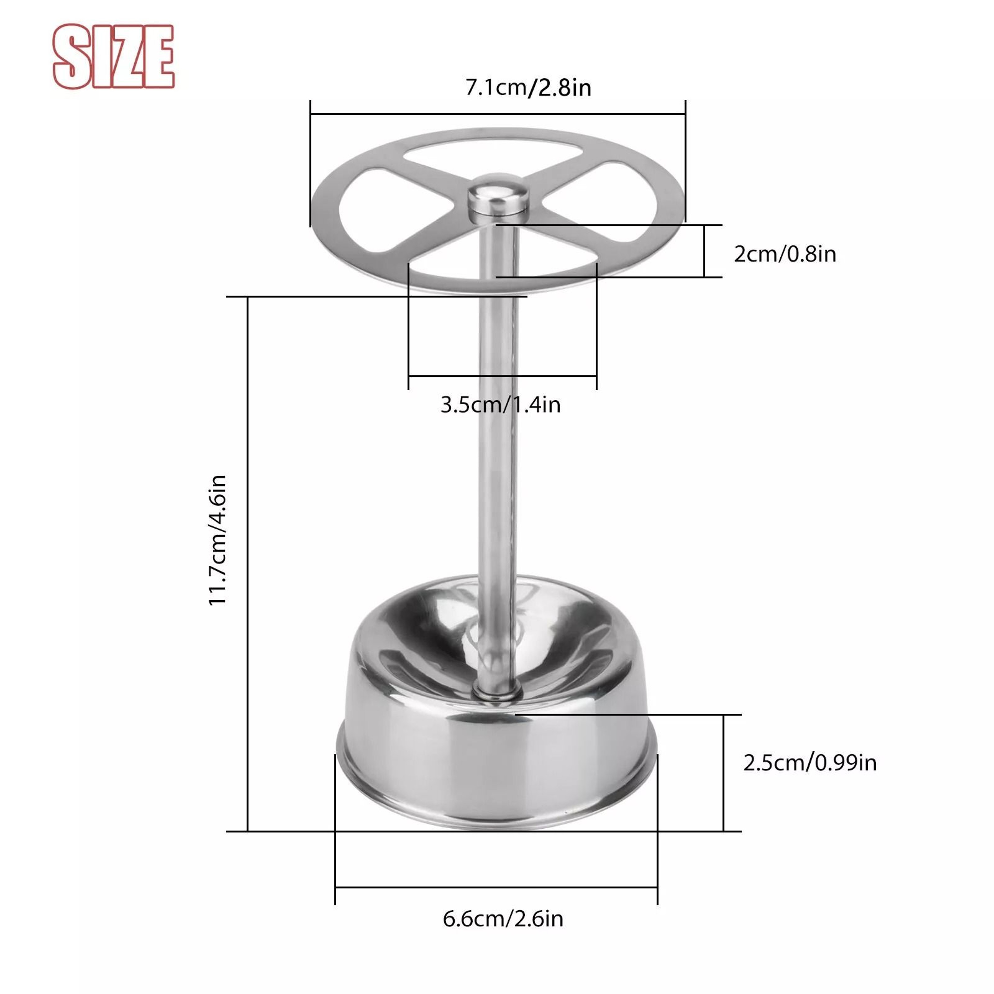 Stainless Steel Toothbrush Holder Freestanding Bathroom Storage Stylish Toothpaste Stand SpaceSavin 1